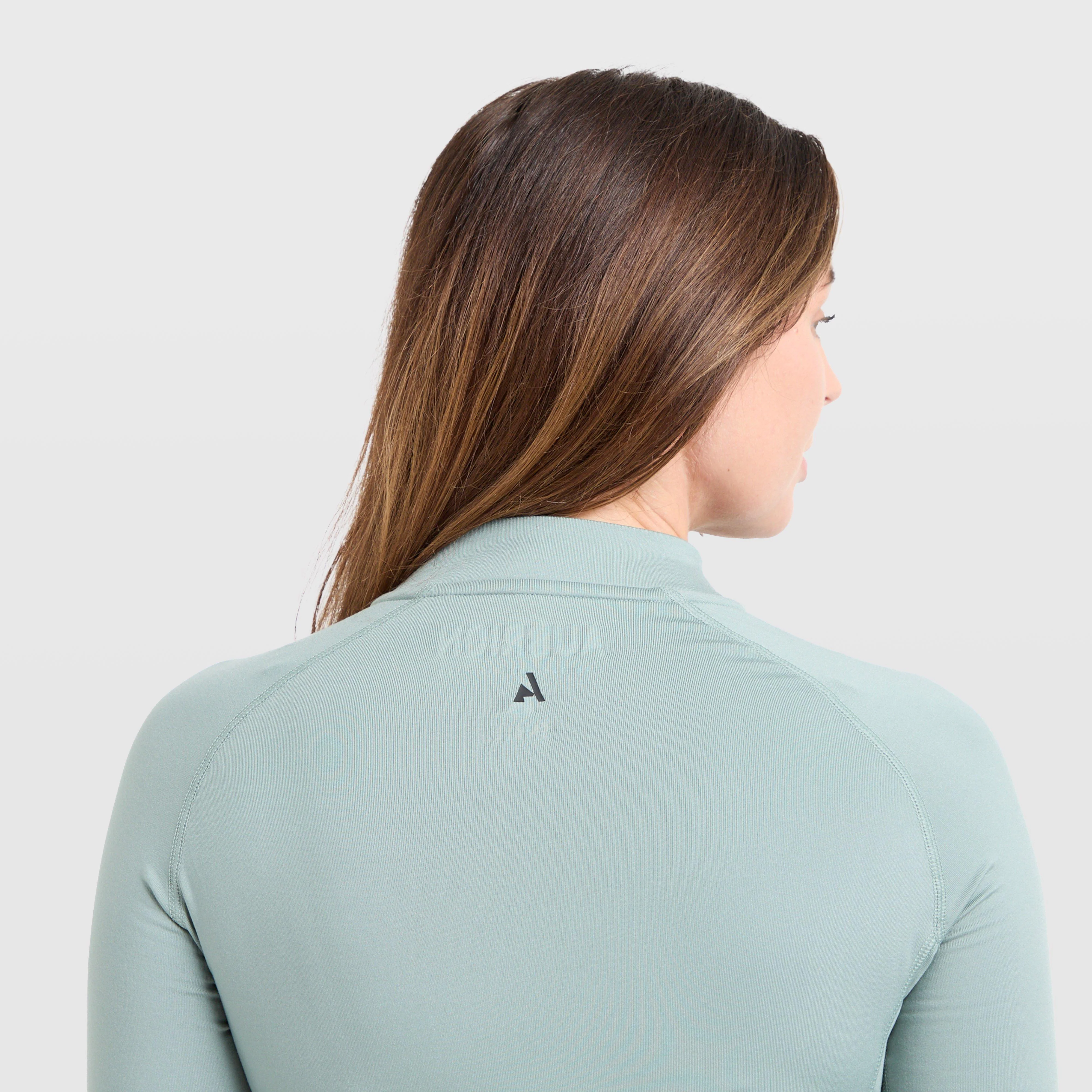 Womens React Winter Base Layer Sage - Image 8