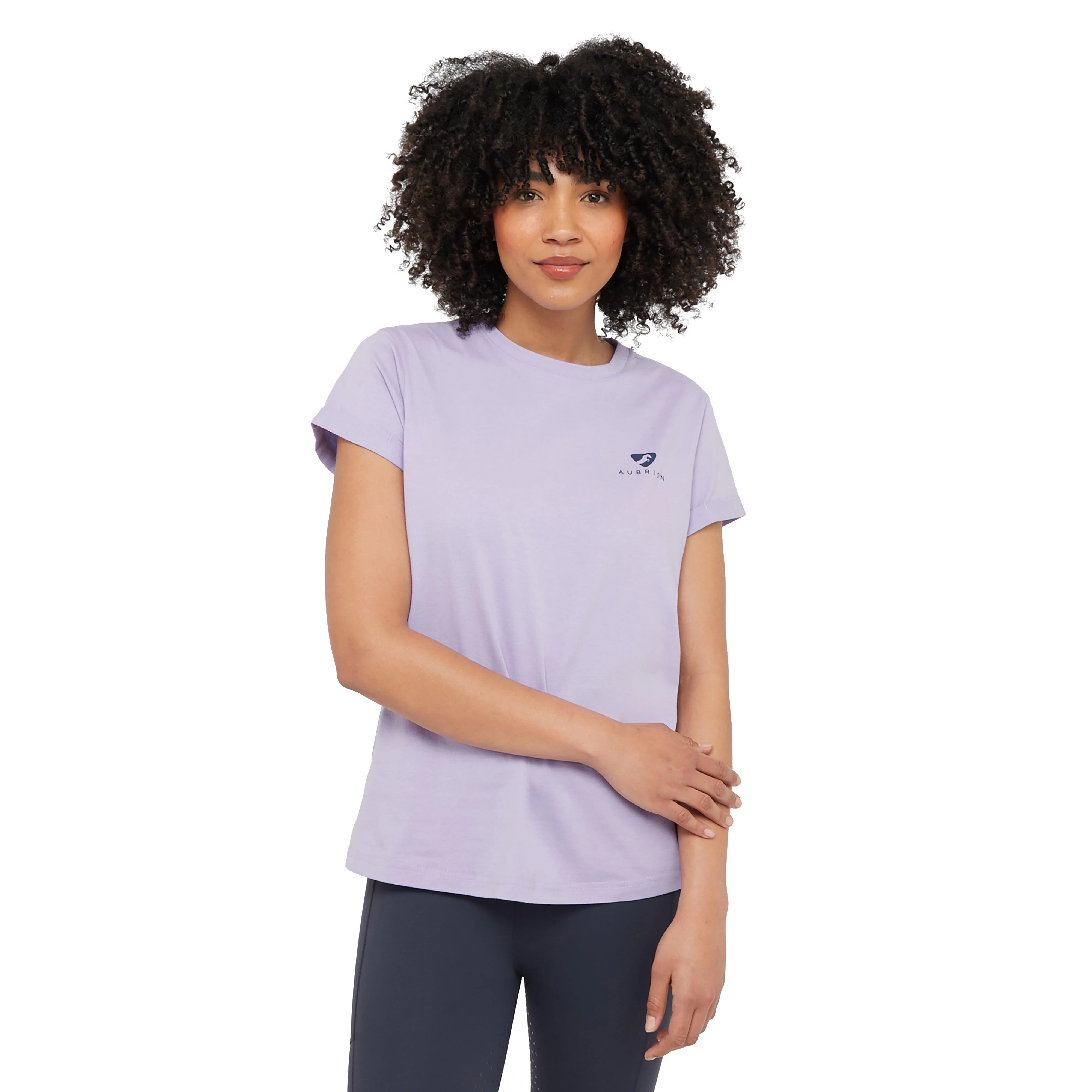 Womens Repose T-Shirt Lavender - Image 6