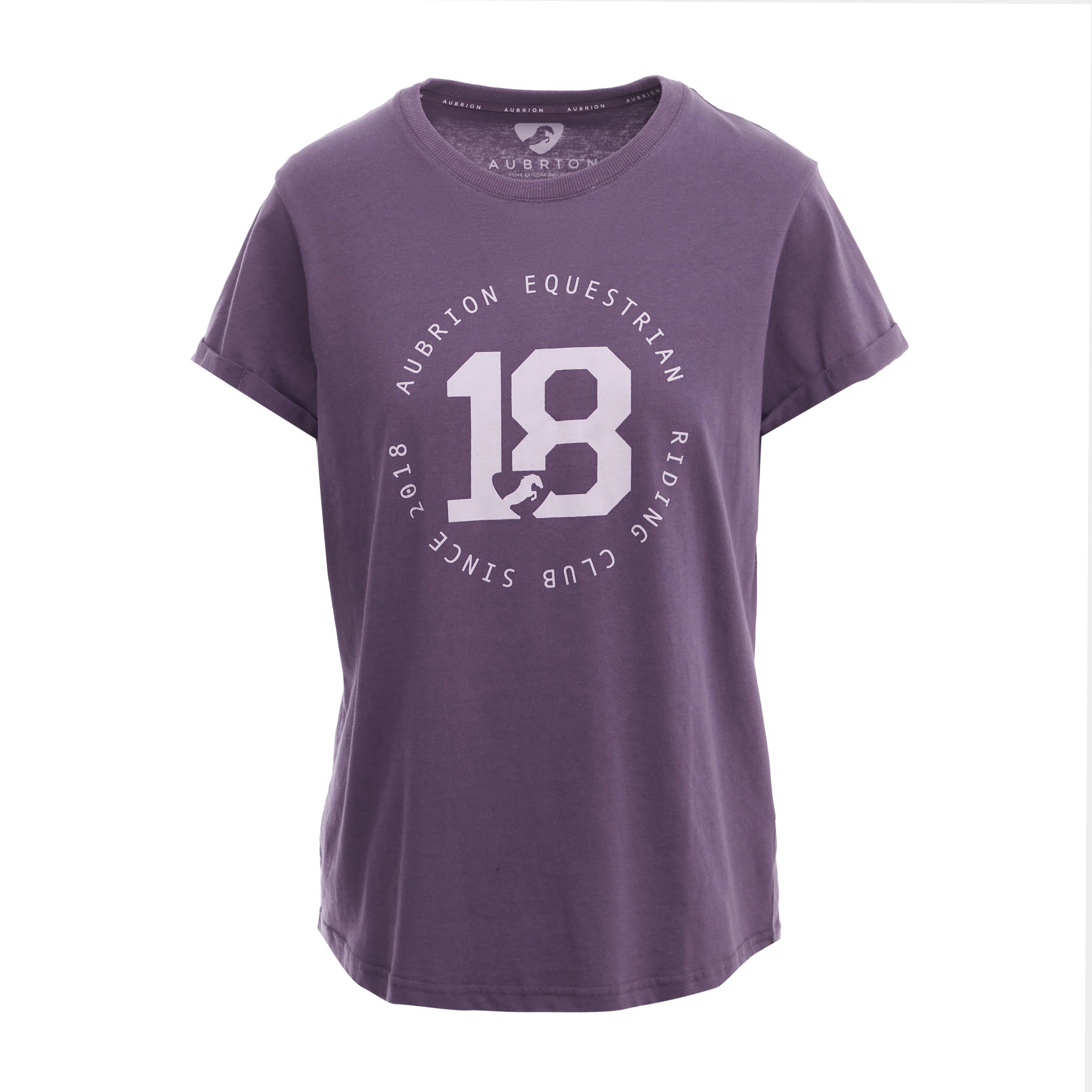 Womens Repose T-Shirt Purple - Image 6