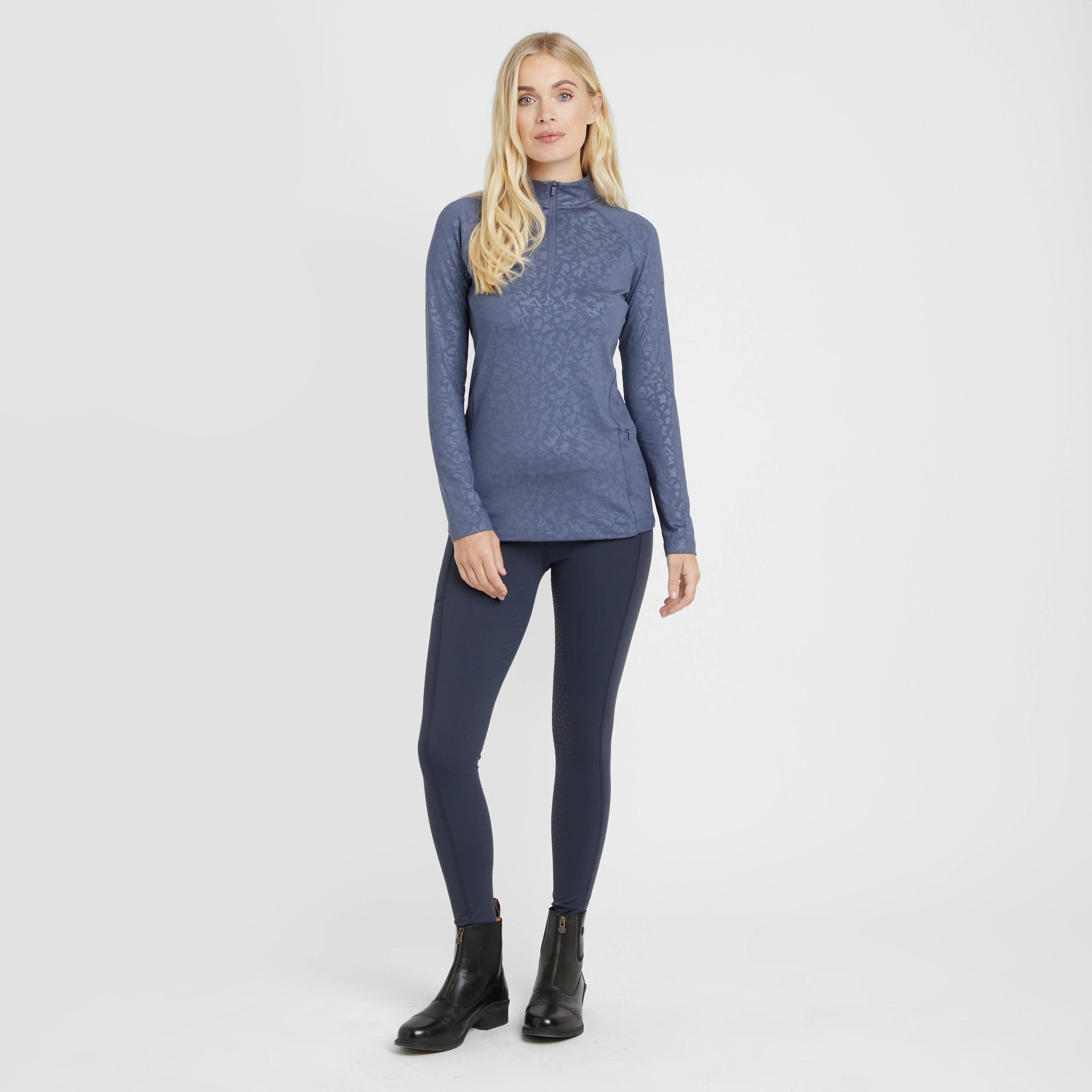 Womens Revive Winter Base Layer Blue - Image 3