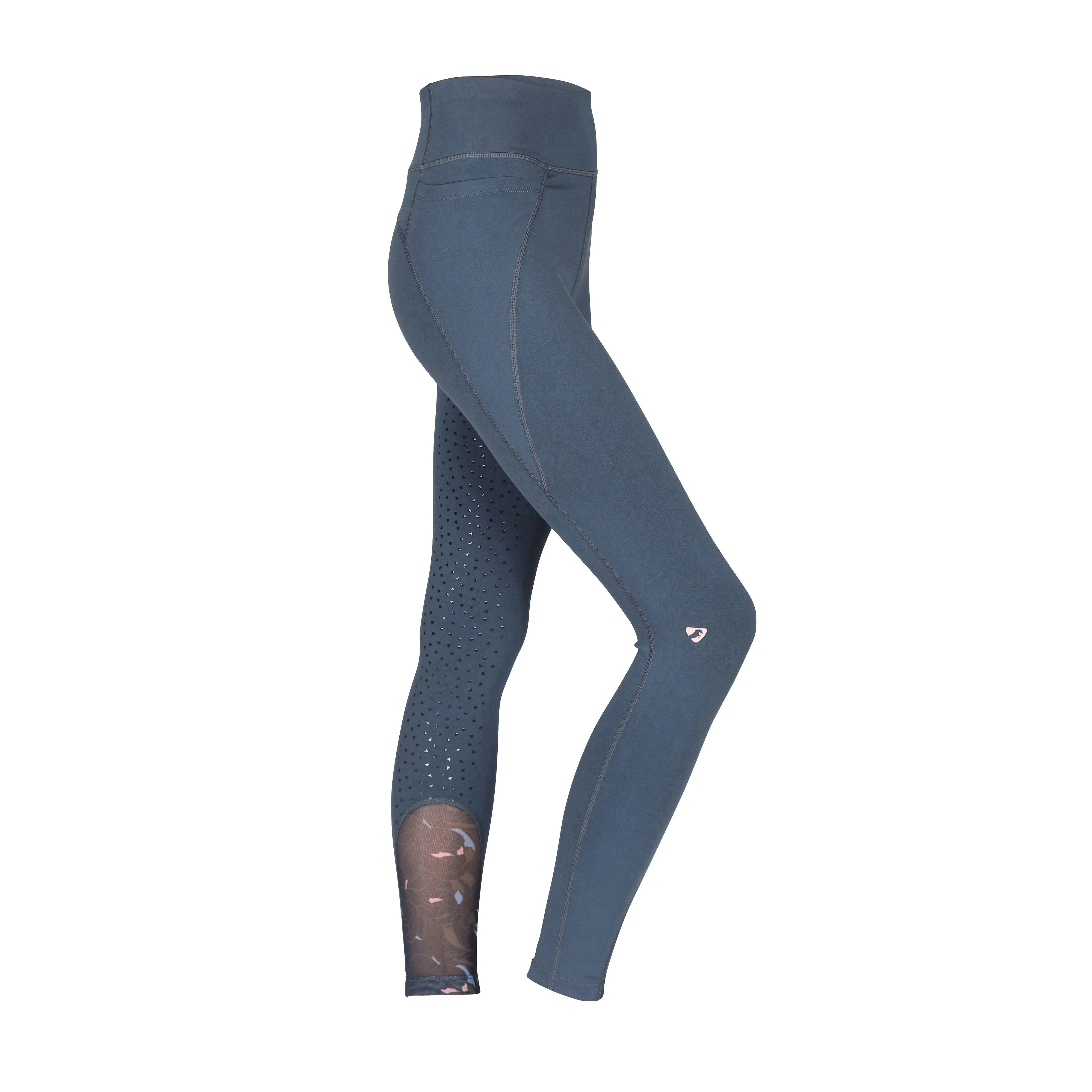 Womens Sculpt Riding Tights Navy - Image 3