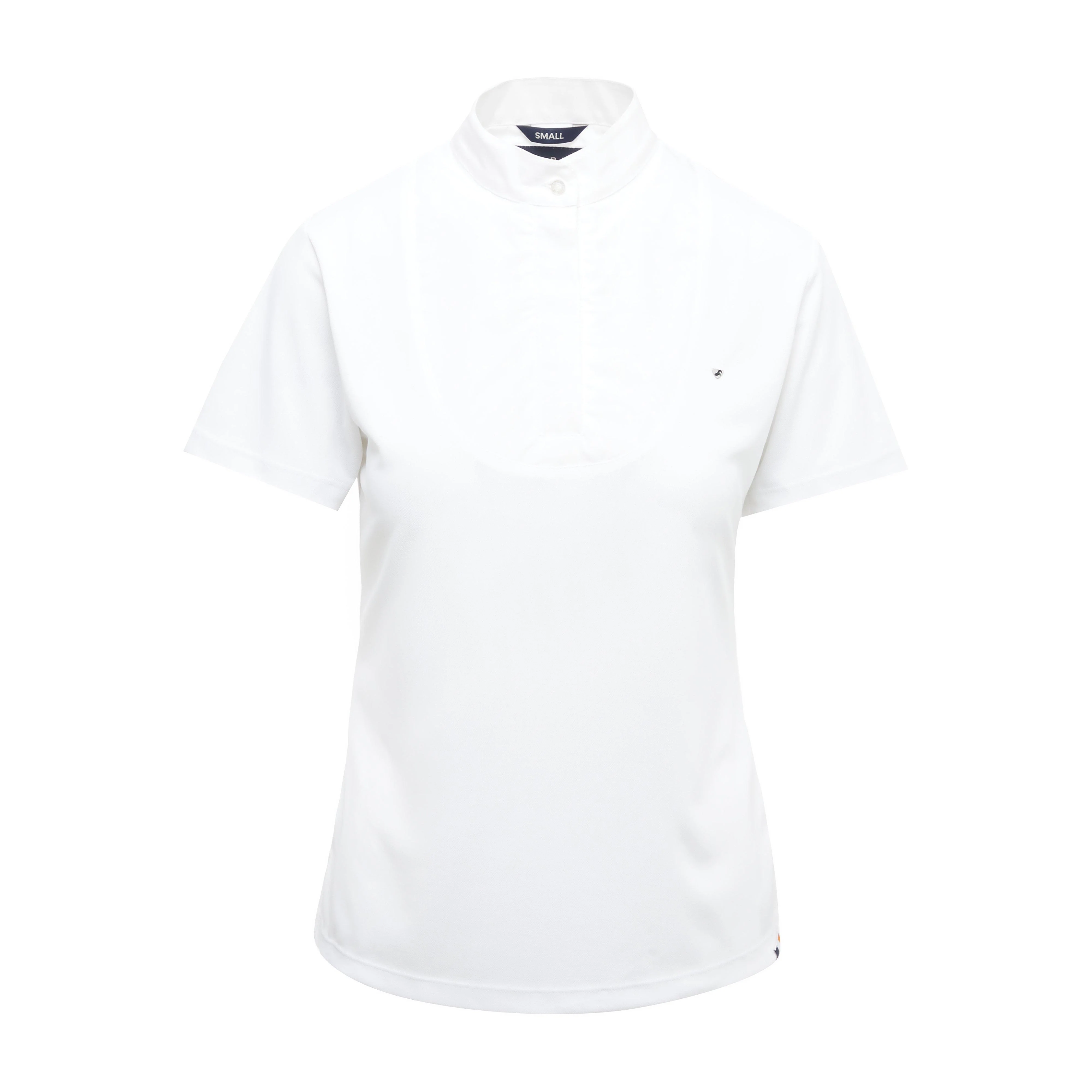 Womens Short Sleeve Stock Shirt White - Image 6