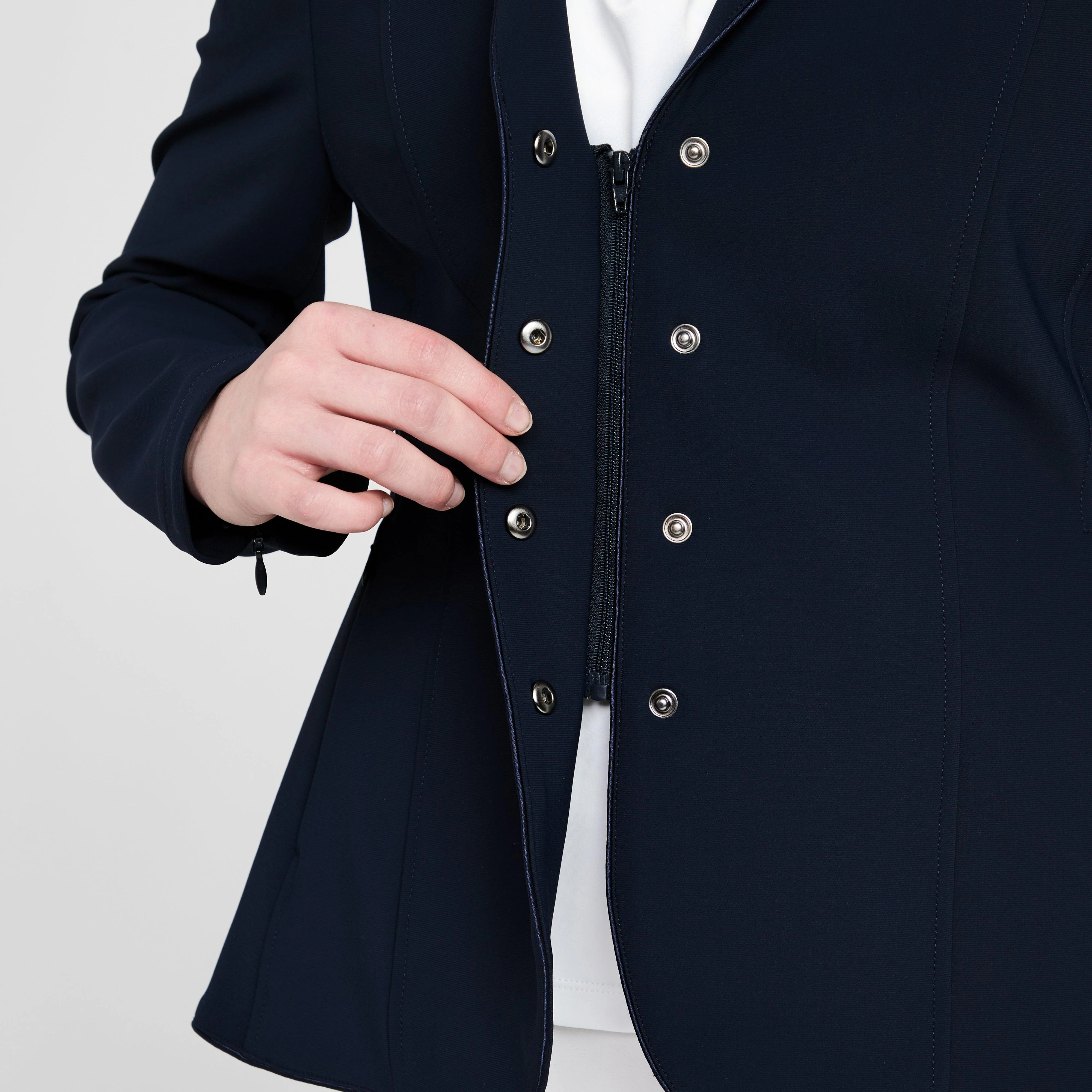Womens Stafford Show Jacket Navy - Image 10