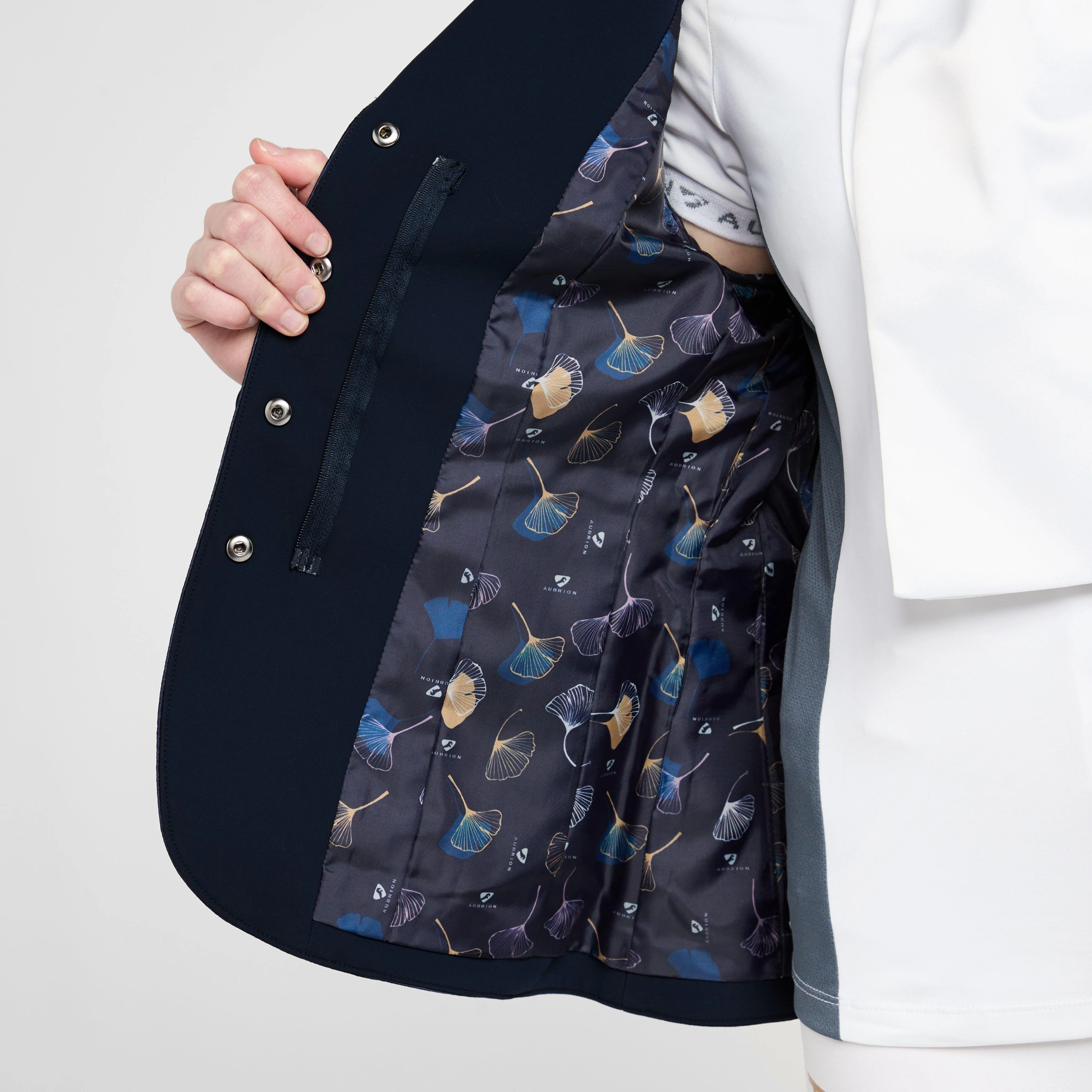 Womens Stafford Show Jacket Navy - Image 11