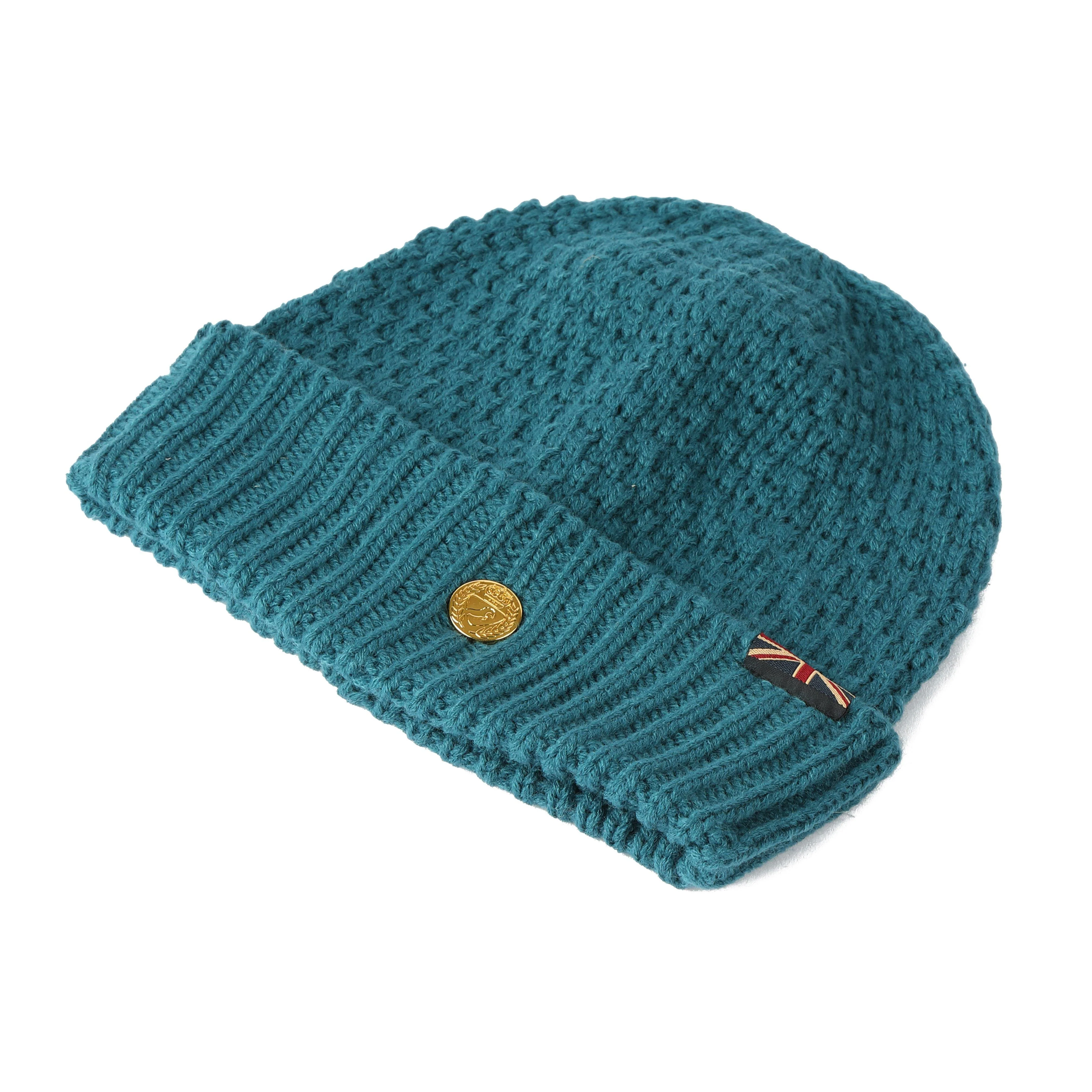 Womens Team Beanie Teal - Image 2