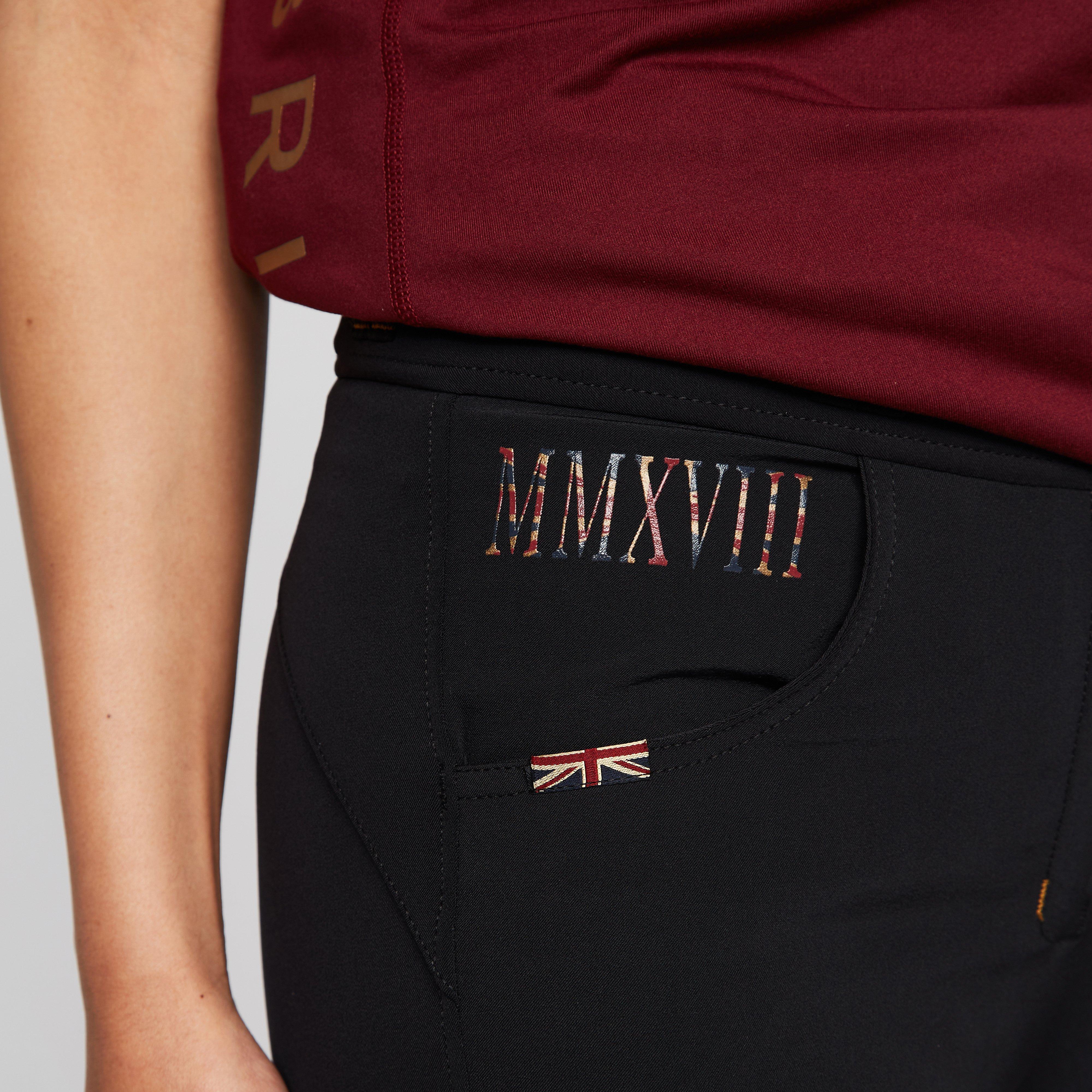 Womens Team Breeches Black - Image 4
