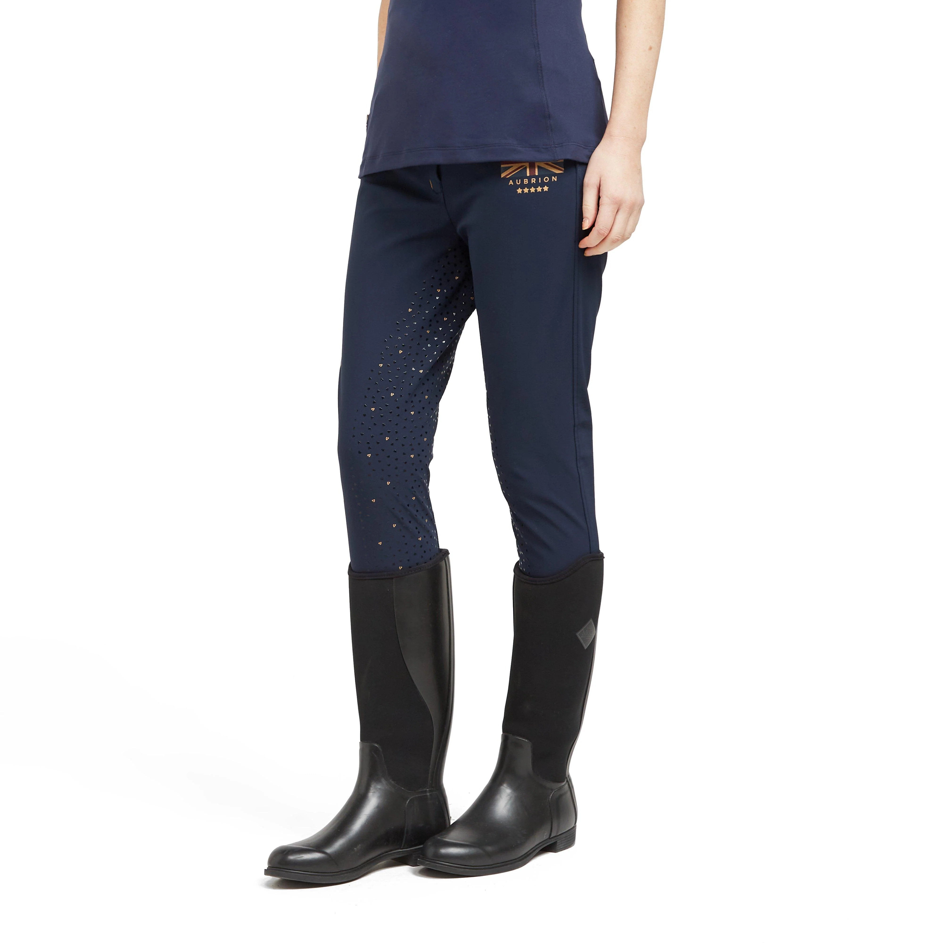 Womens Team Breeches Navy - Image 9