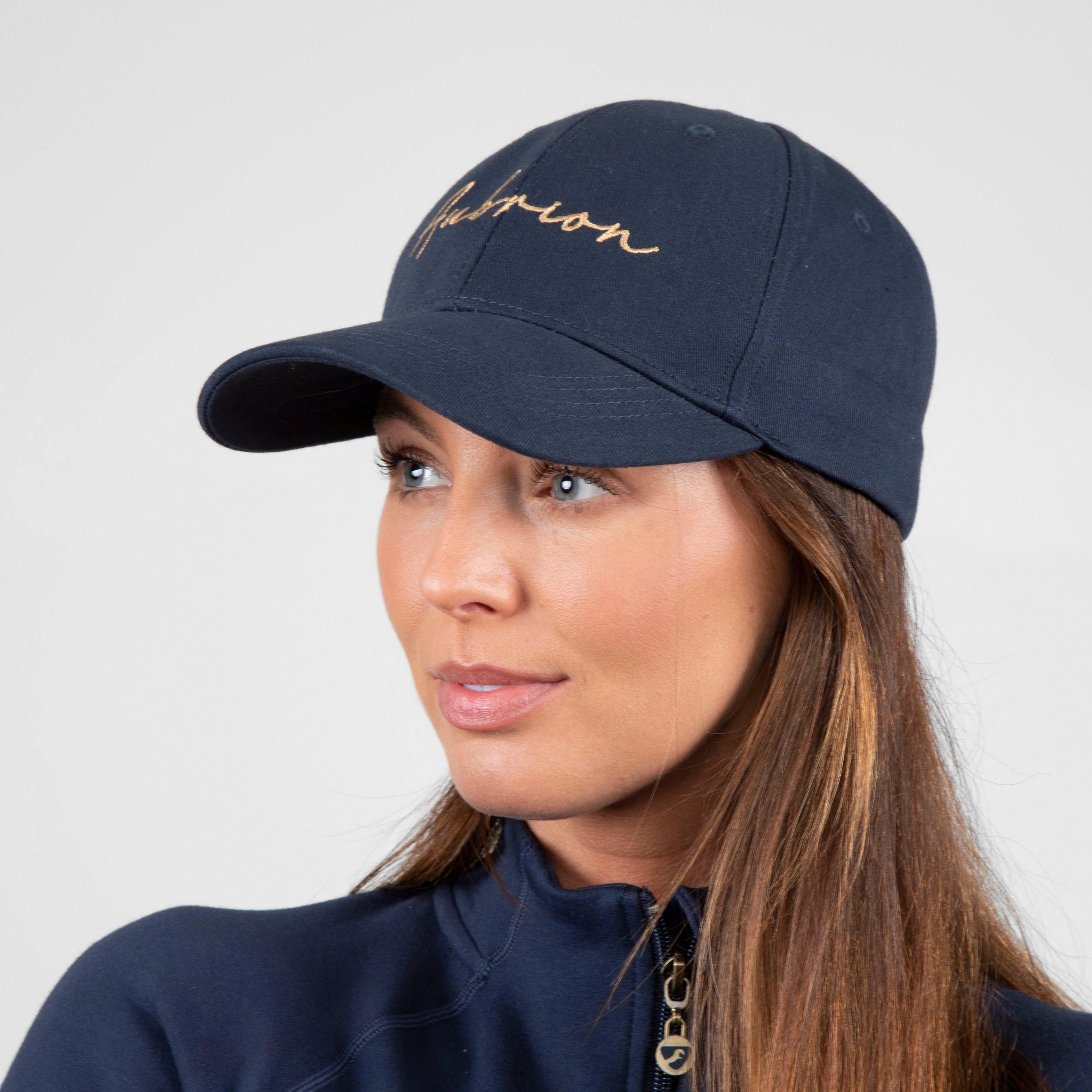 Womens Team Cap Navy - Image 3