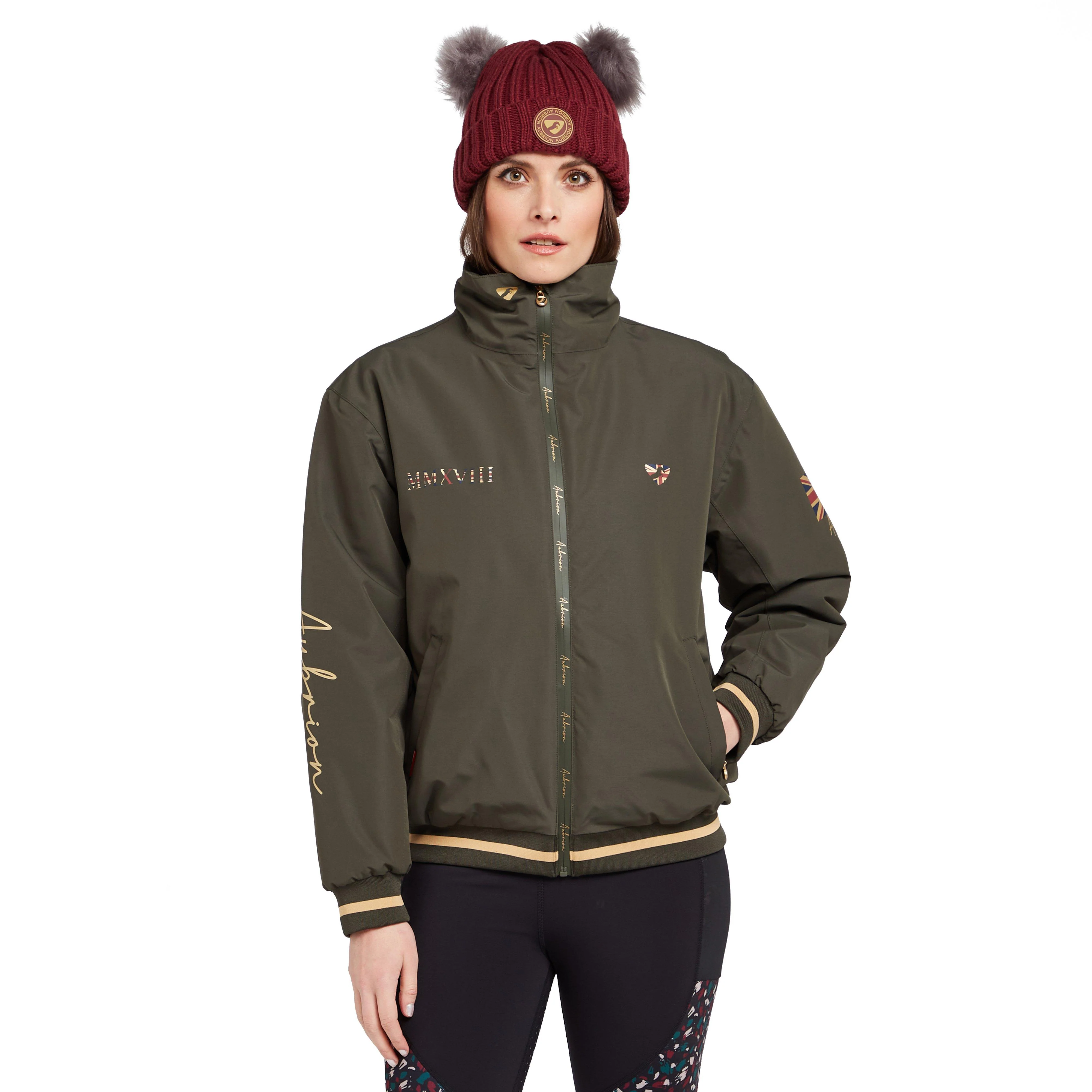 Womens Team Jacket Khaki - Image 11
