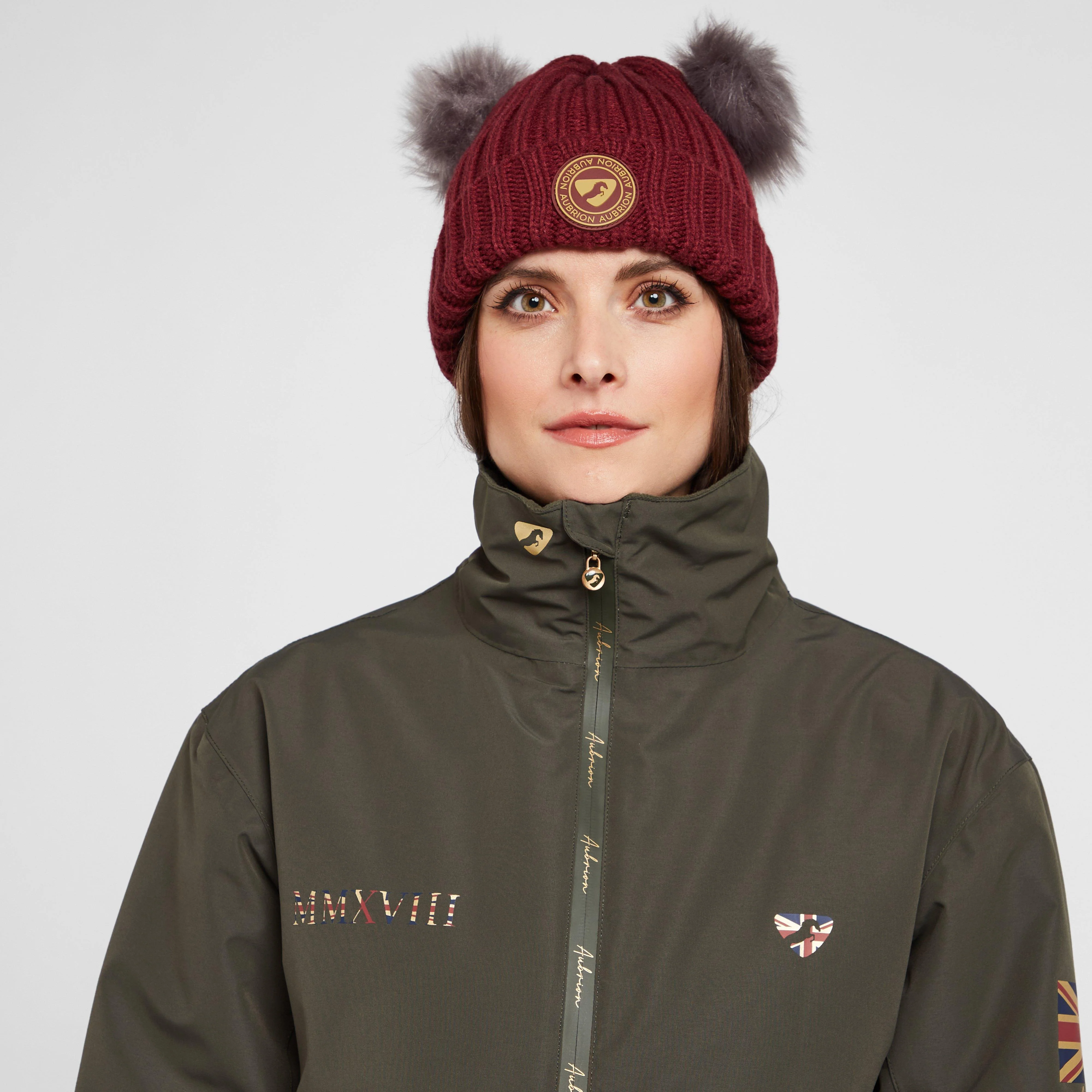 Womens Team Jacket Khaki - Image 4