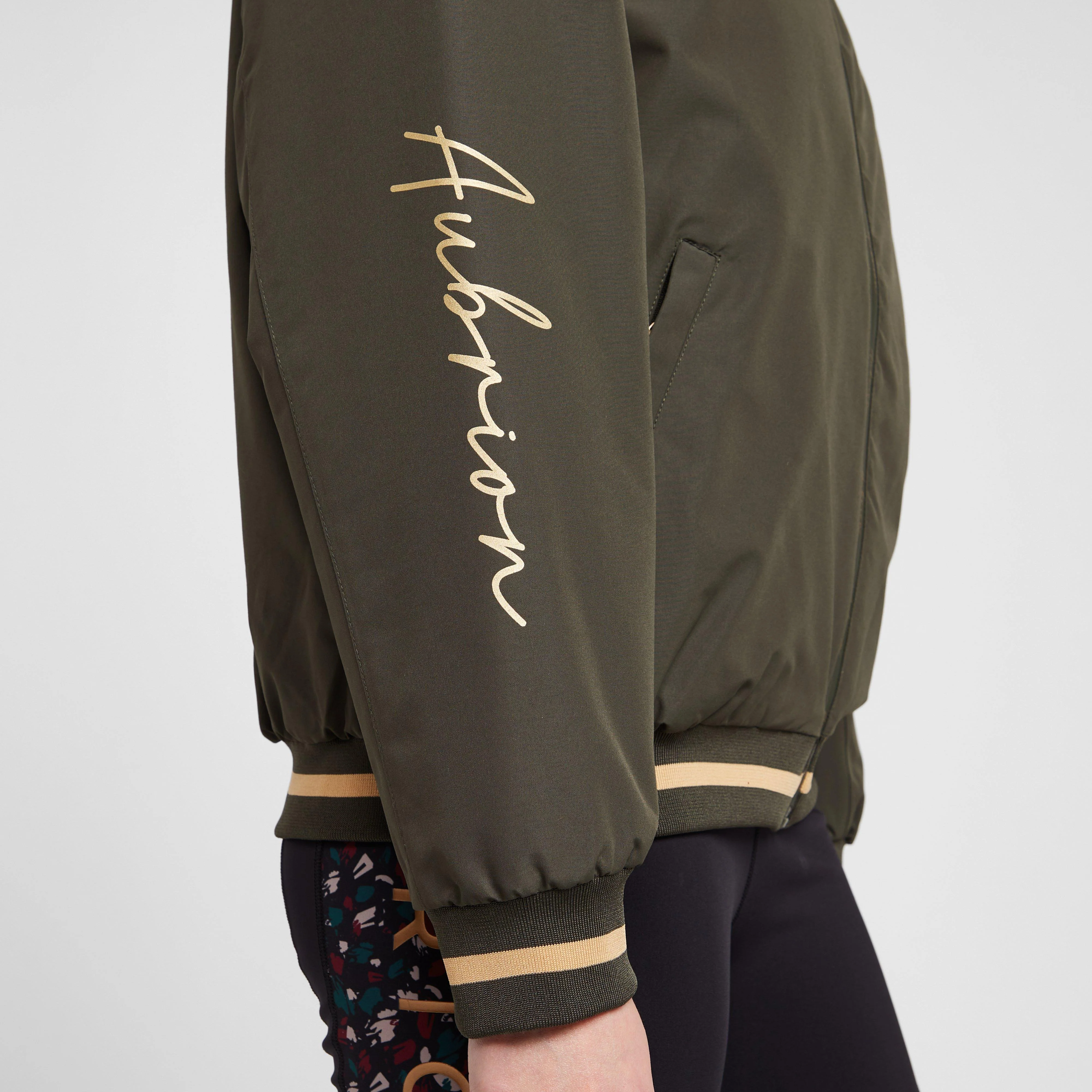 Womens Team Jacket Khaki - Image 6