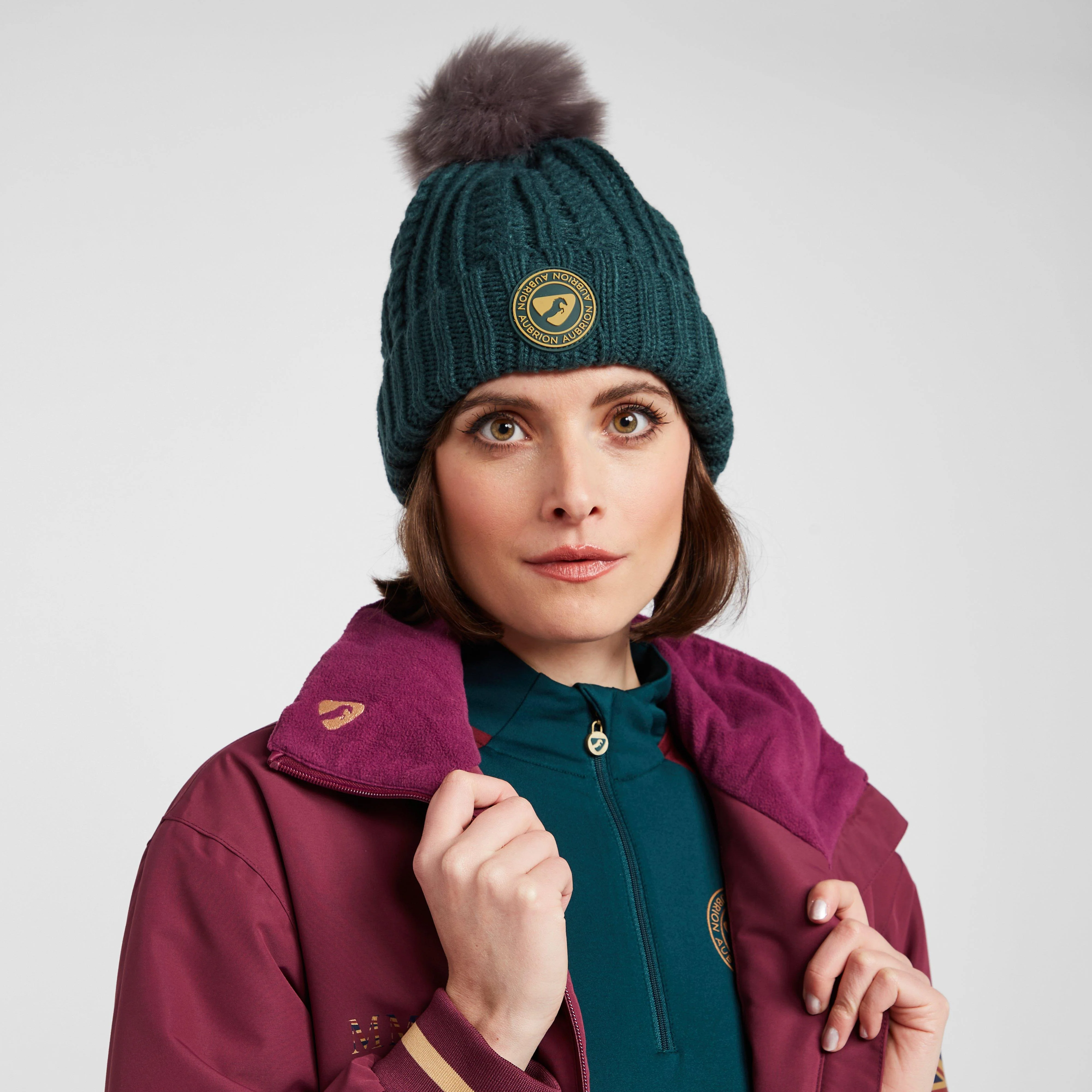 Womens Team Jacket Mulberry - Image 9