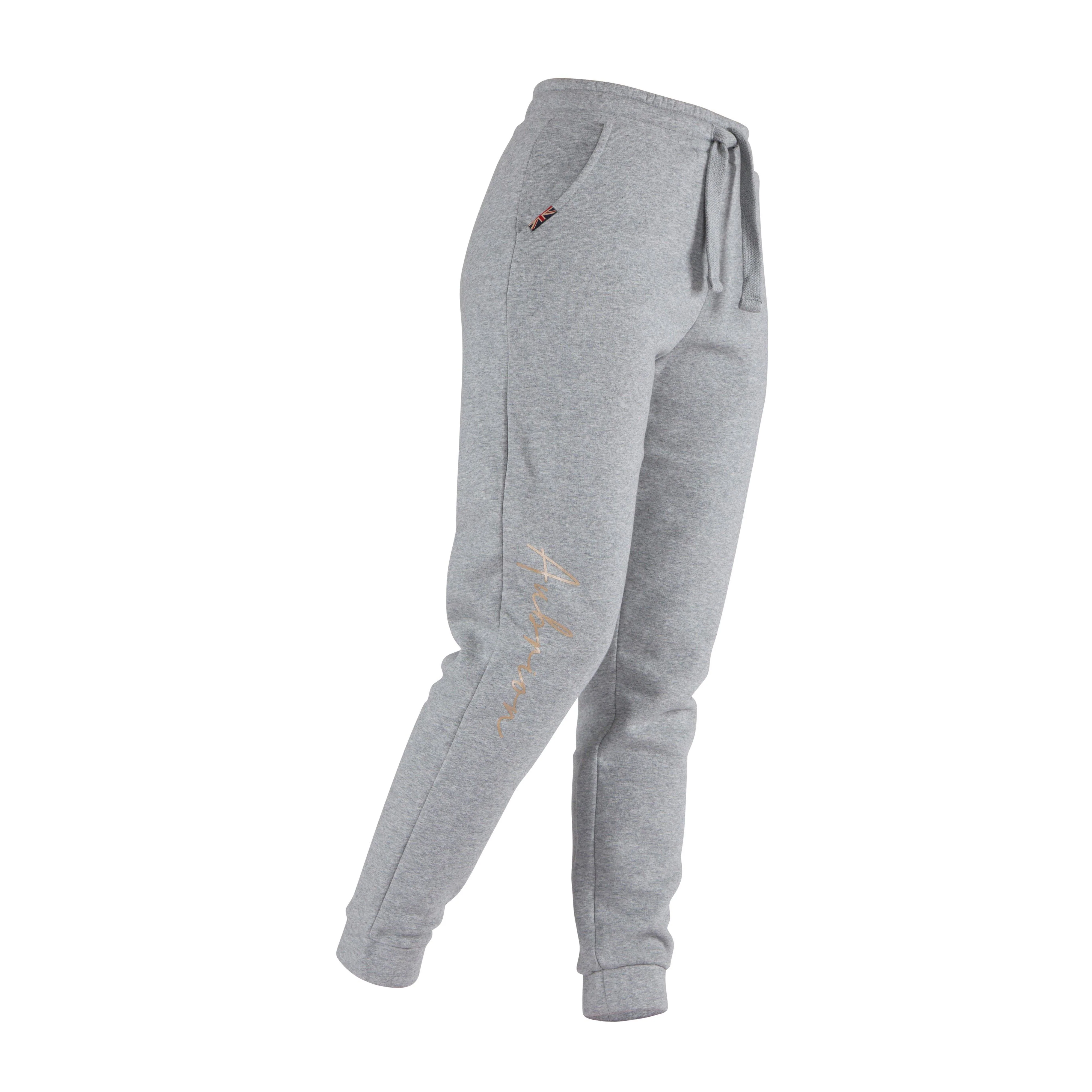 Womens Team Joggers Grey - Image 3
