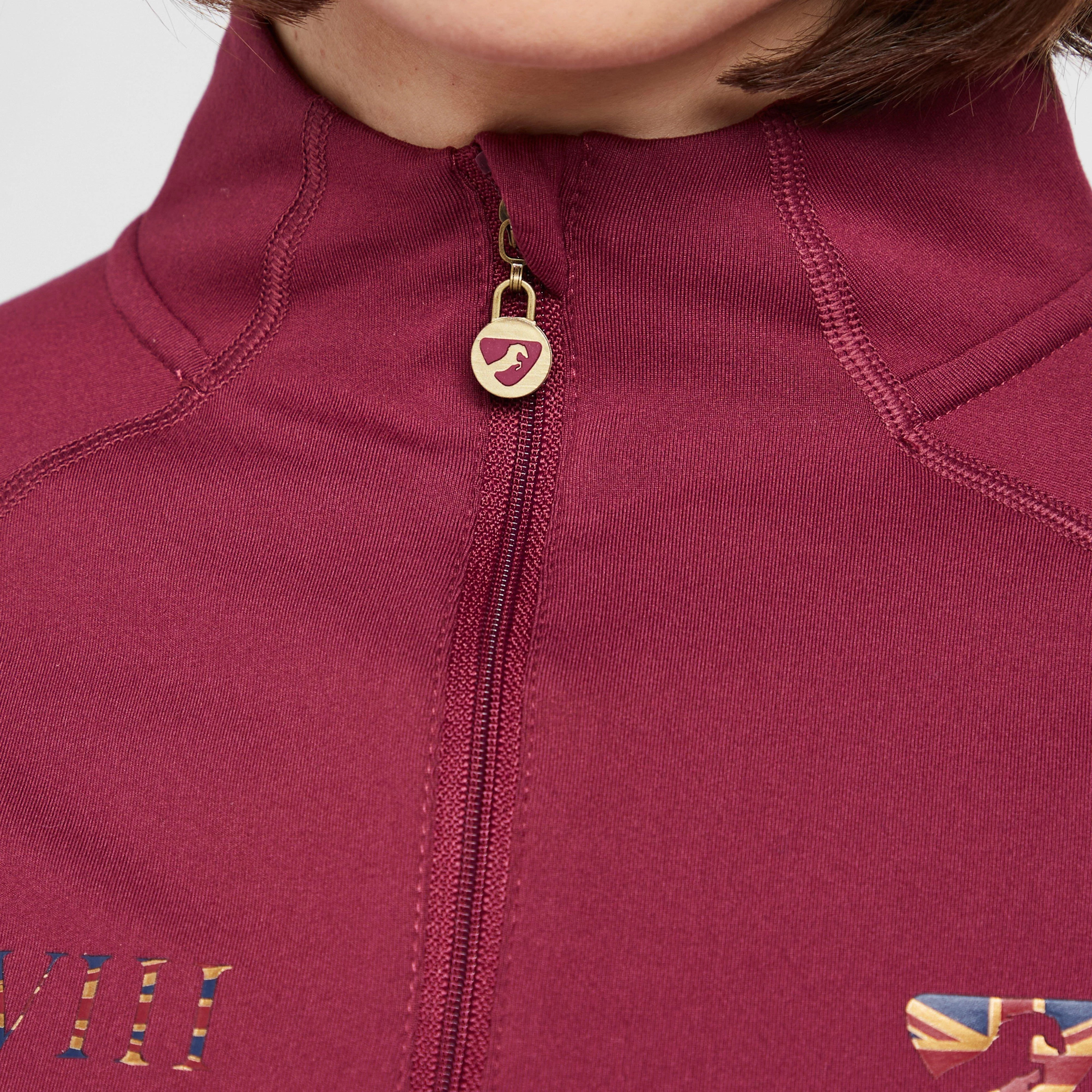 Women's Team Long Sleeved Base Layer Mulberry - Image 7