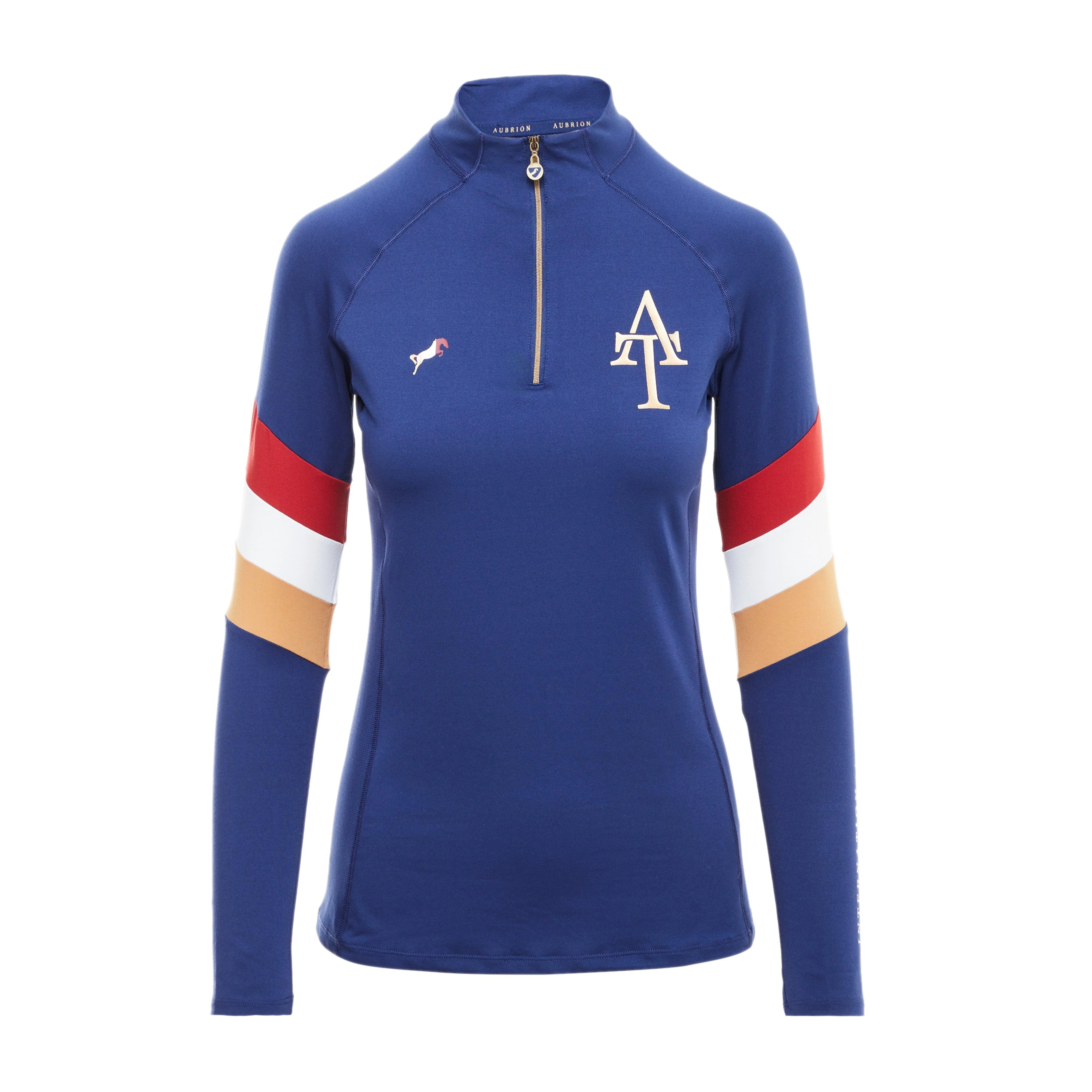 Womens Team Long Sleeved Base Layer Navy - Image 8