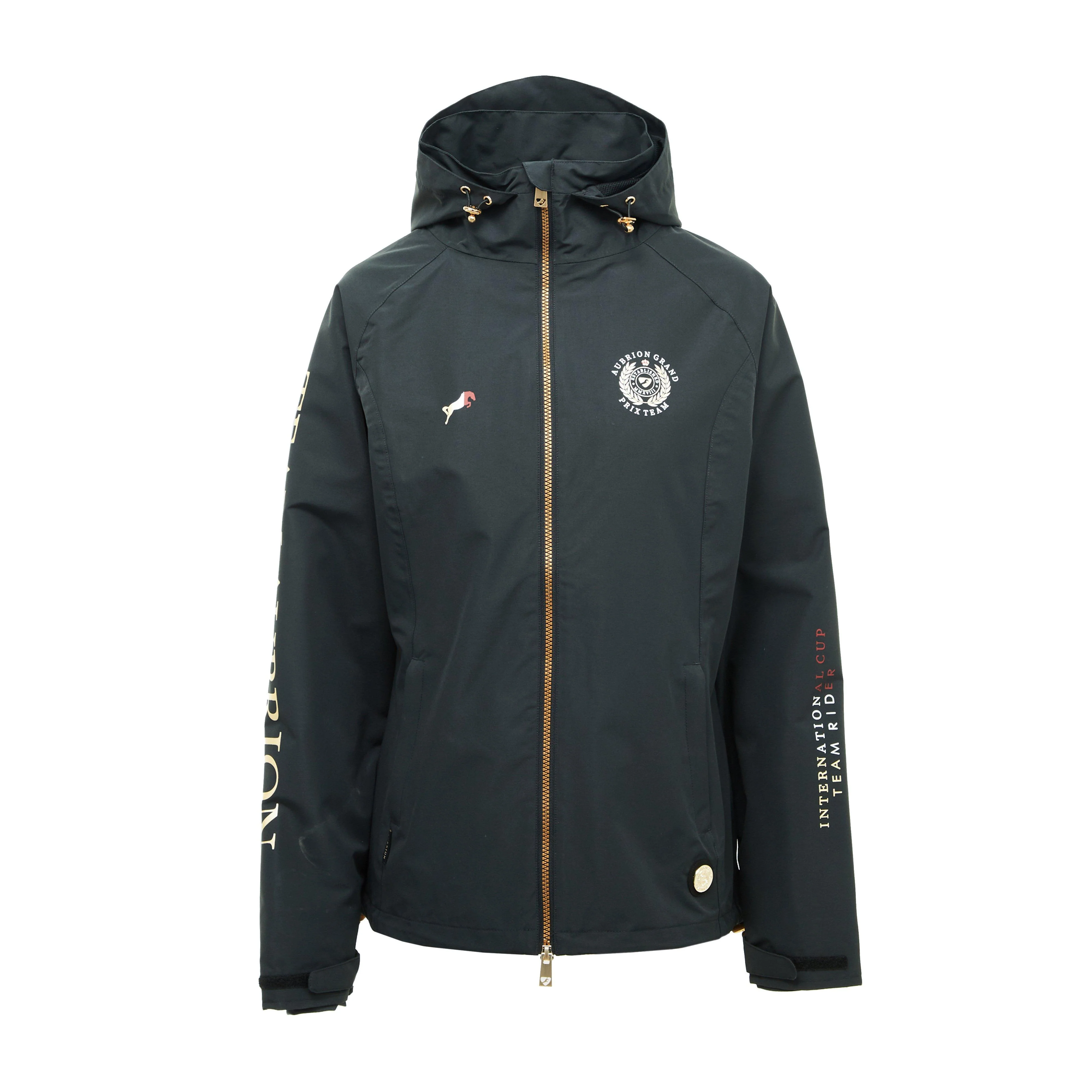 Womens Team Waterproof Jacket Black - Image 14