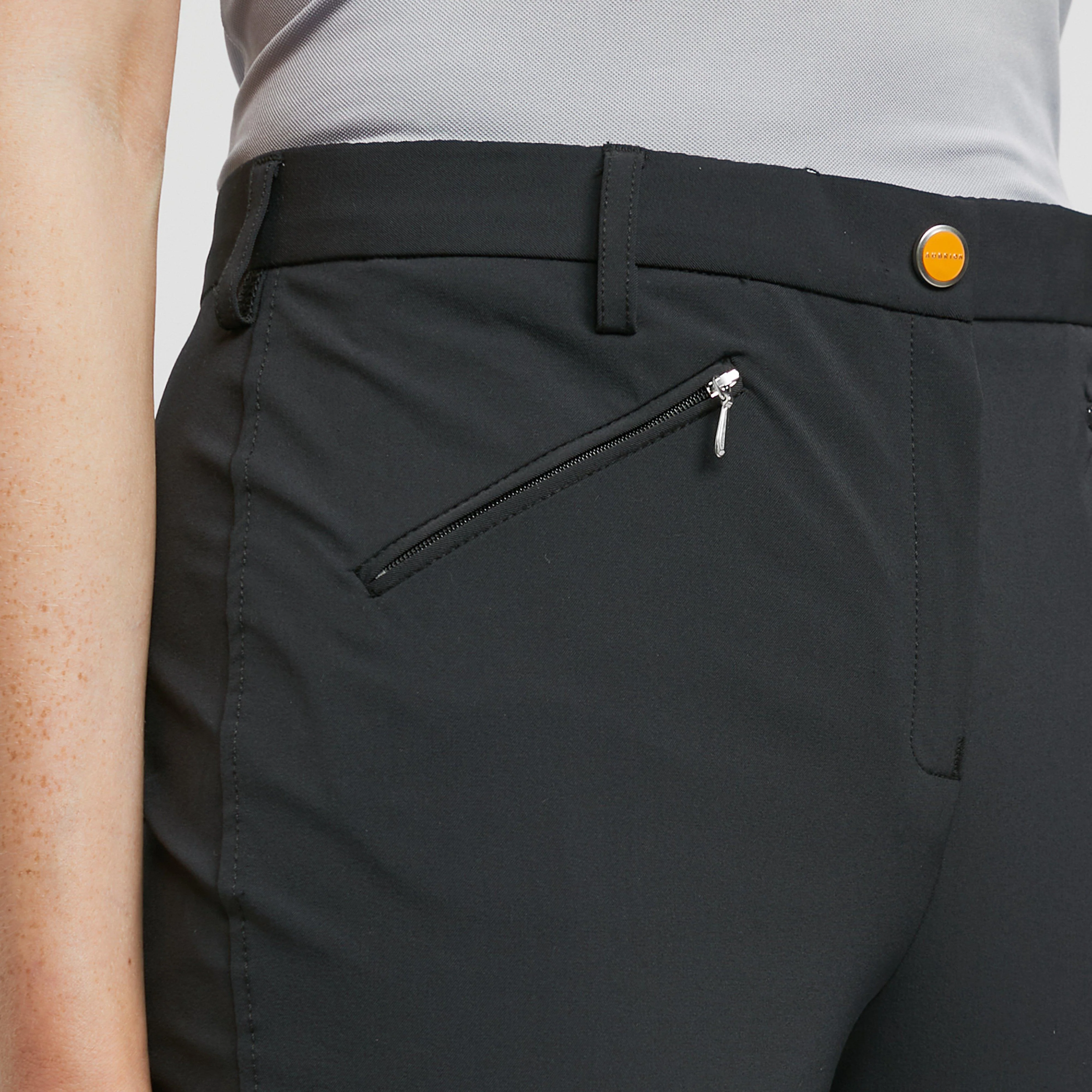 Womens Thompson Knee Patch Breeches Black - Image 4