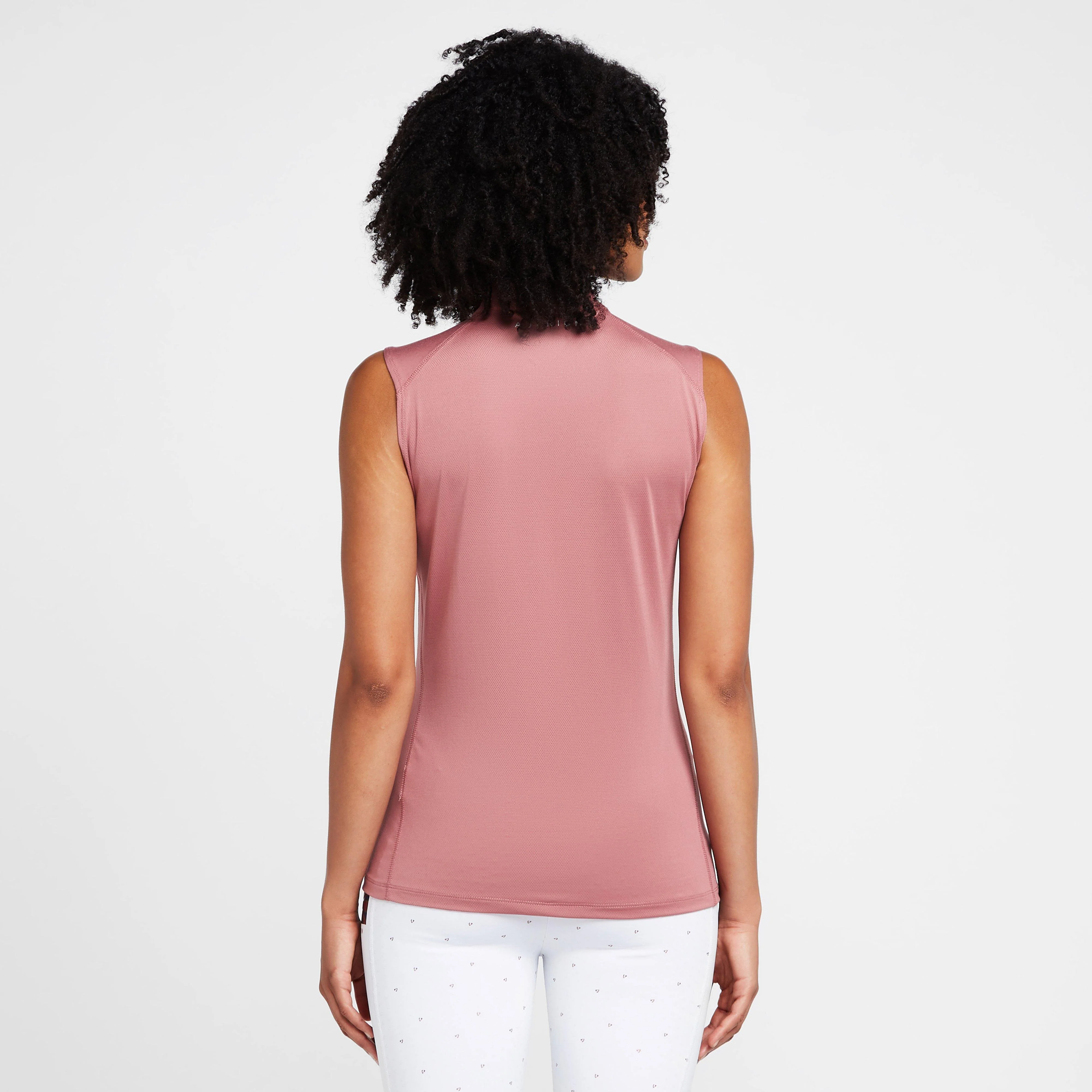 Womens Westbourne Sleeveless Base Layer Dusky Pink - Image 2