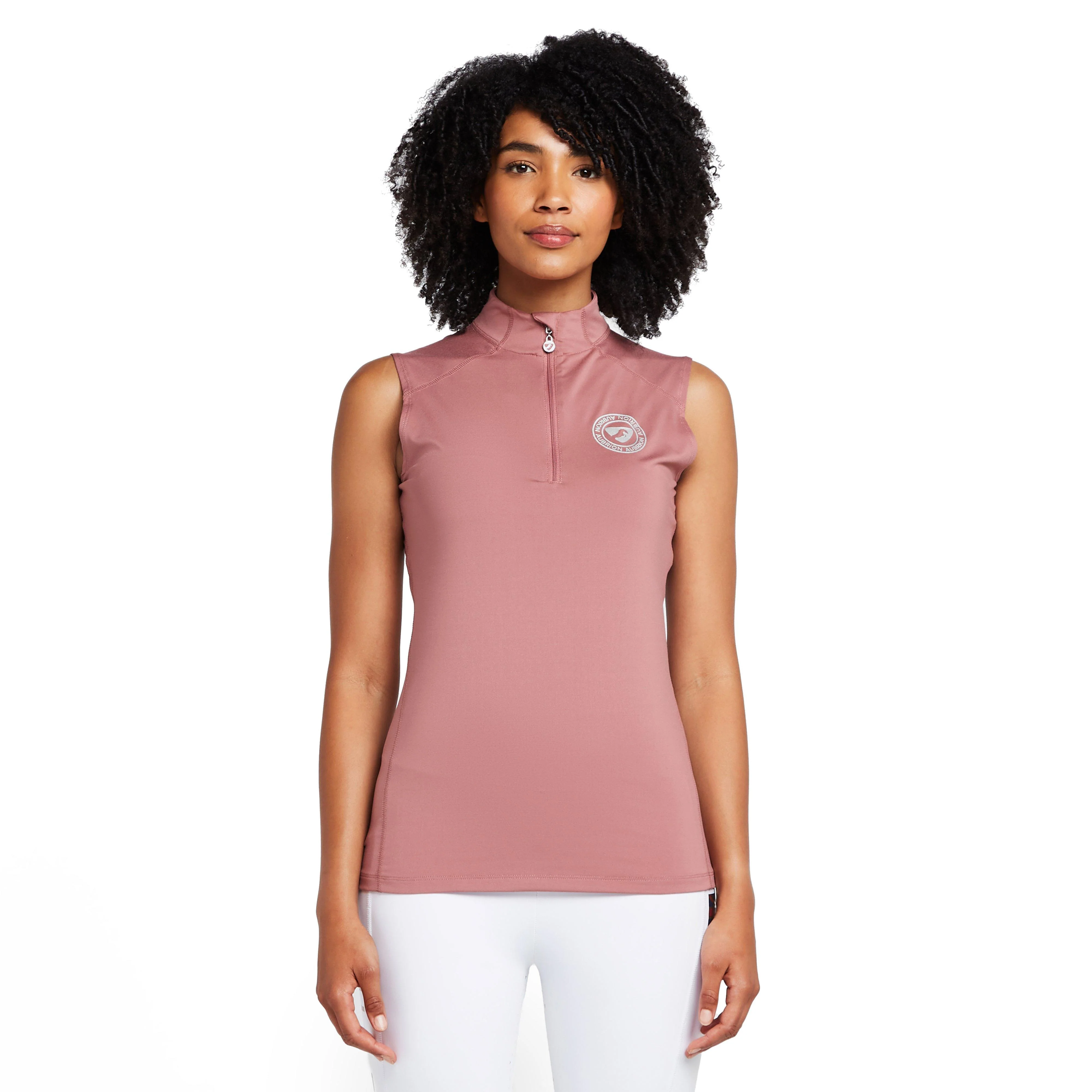 Womens Westbourne Sleeveless Base Layer Dusky Pink - Image 7