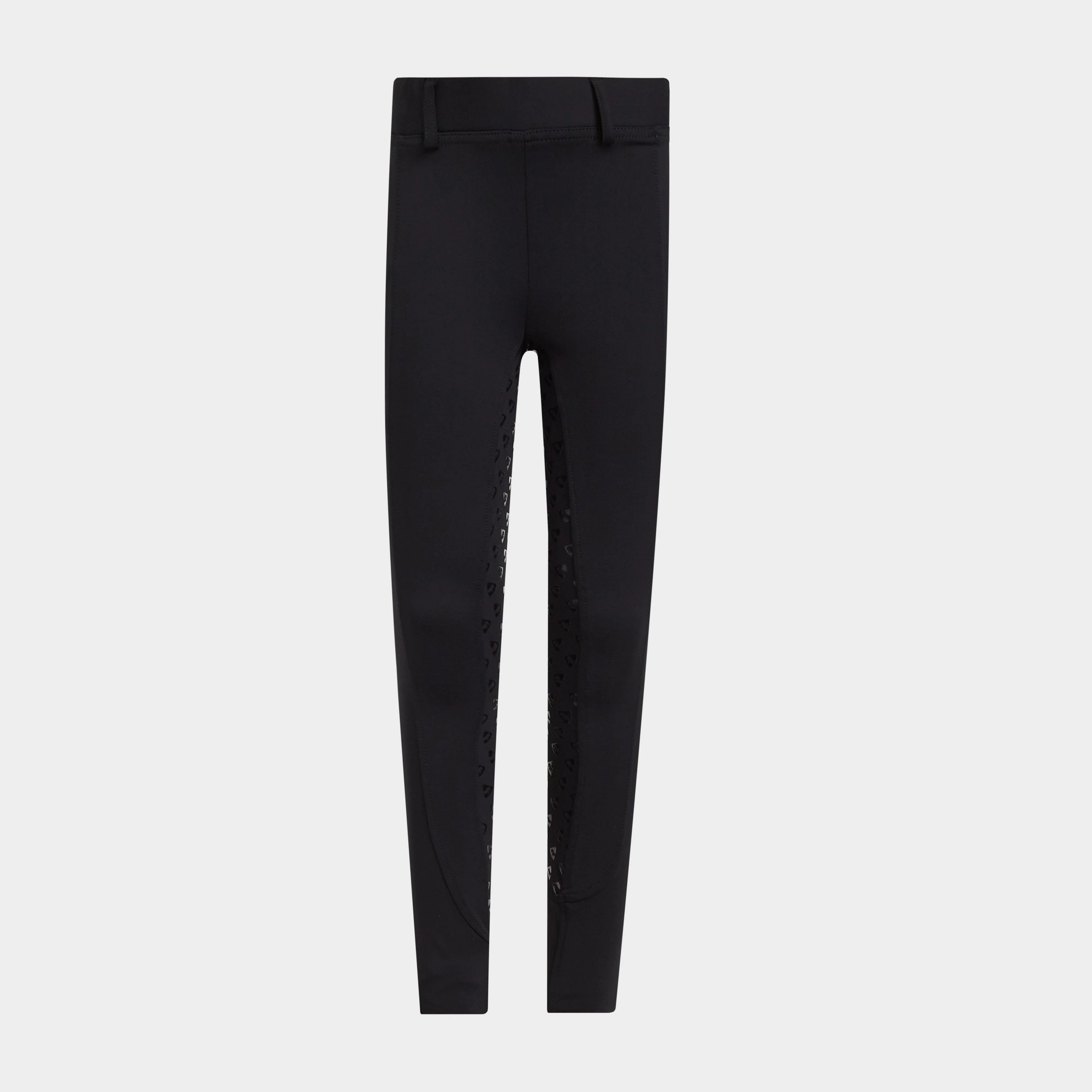 Young Rider Albany Full Seat Tights Black - Image 6