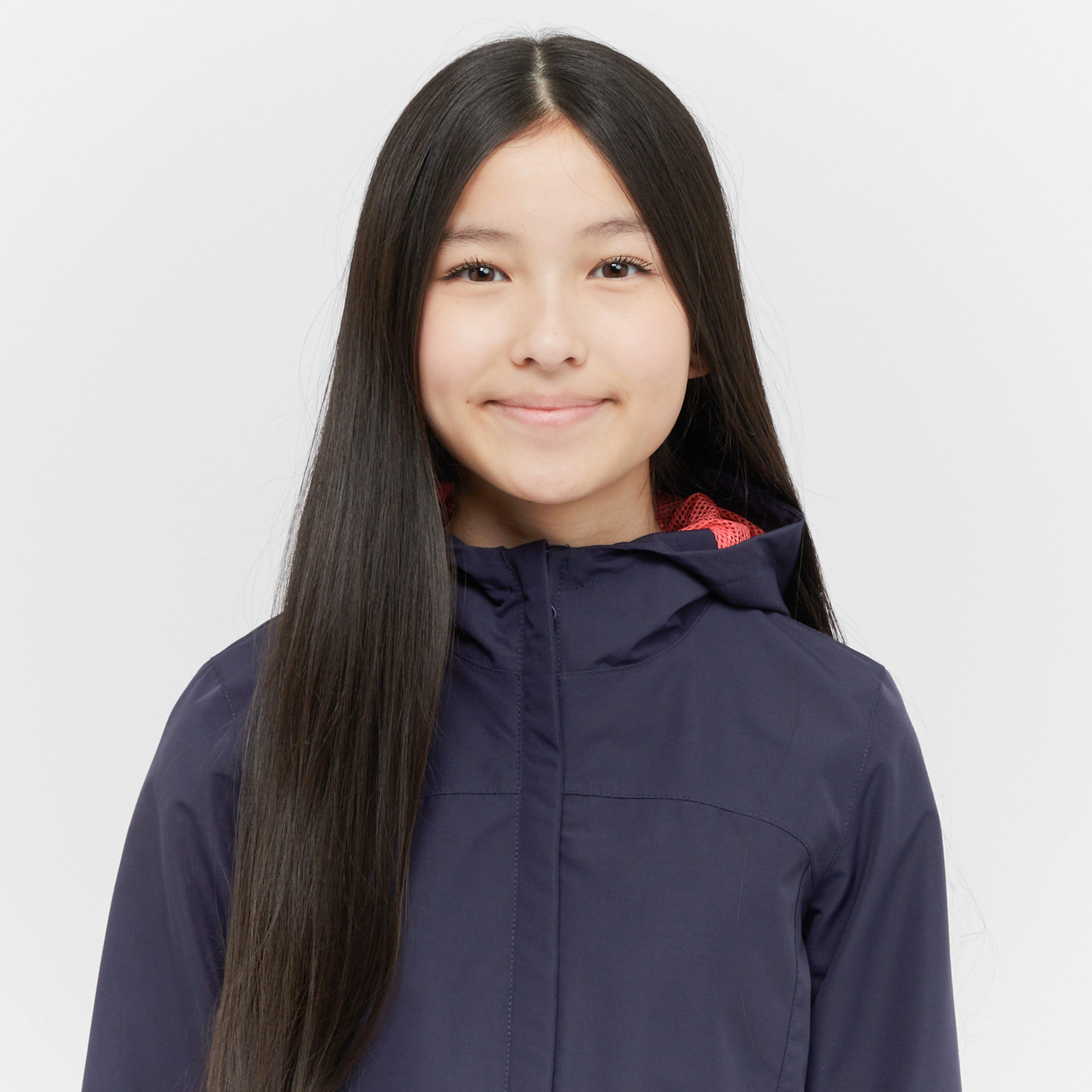 Young Rider Cloudburst Rain Coat Navy - Image 8