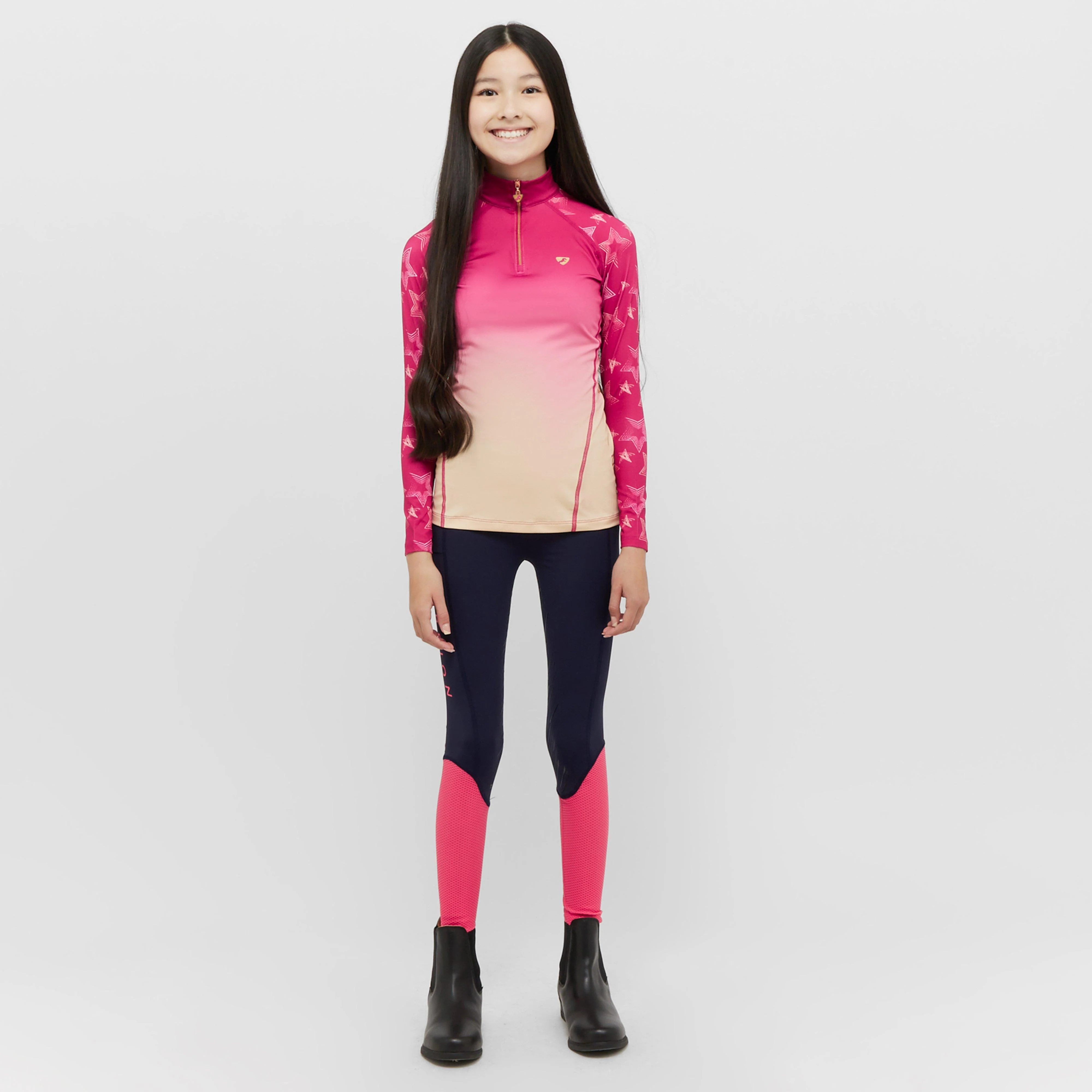 Young Rider Hyde Park Base Layer Star - Image 3