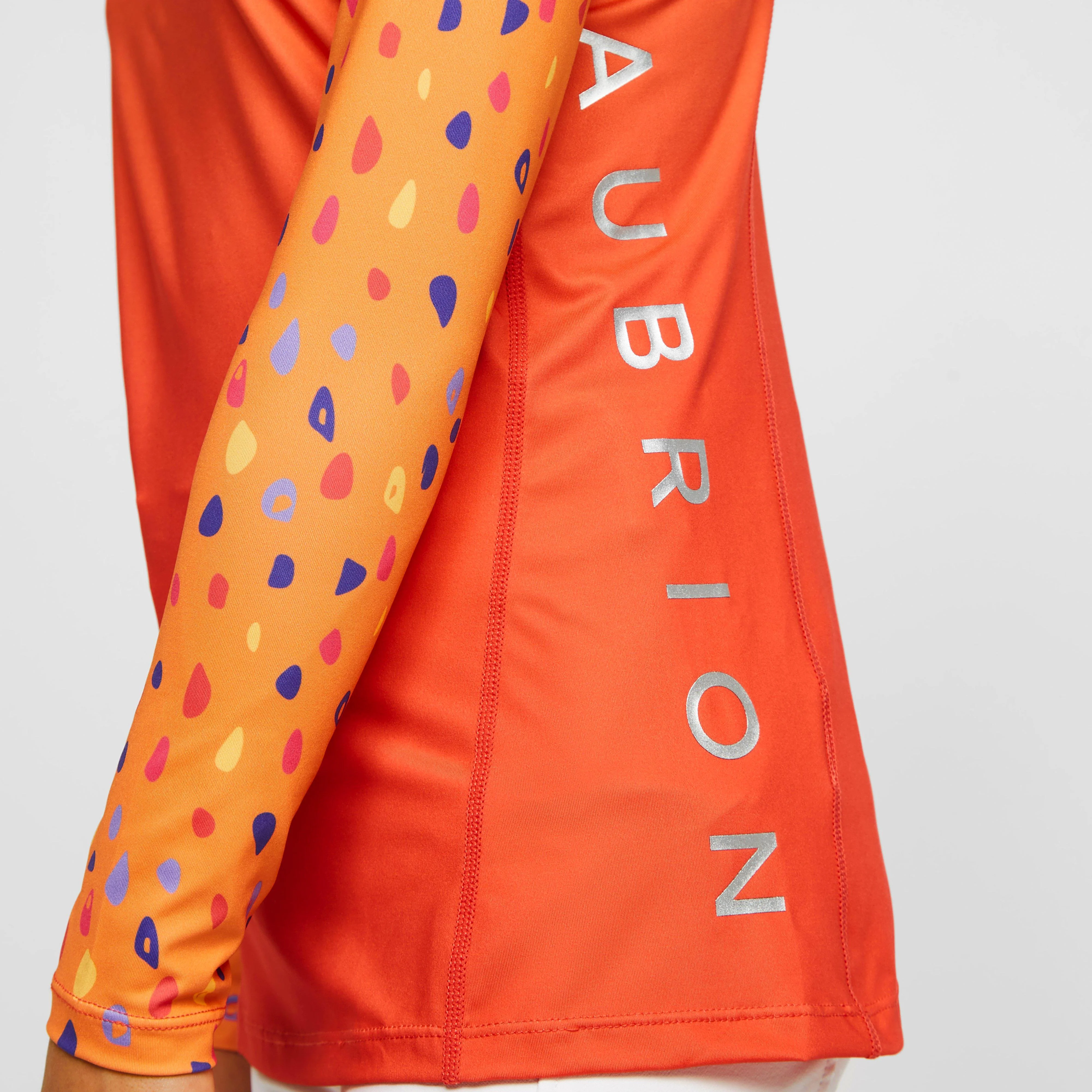 Young Rider Hyde Park Cross Country Shirt Orange Spot - Image 7