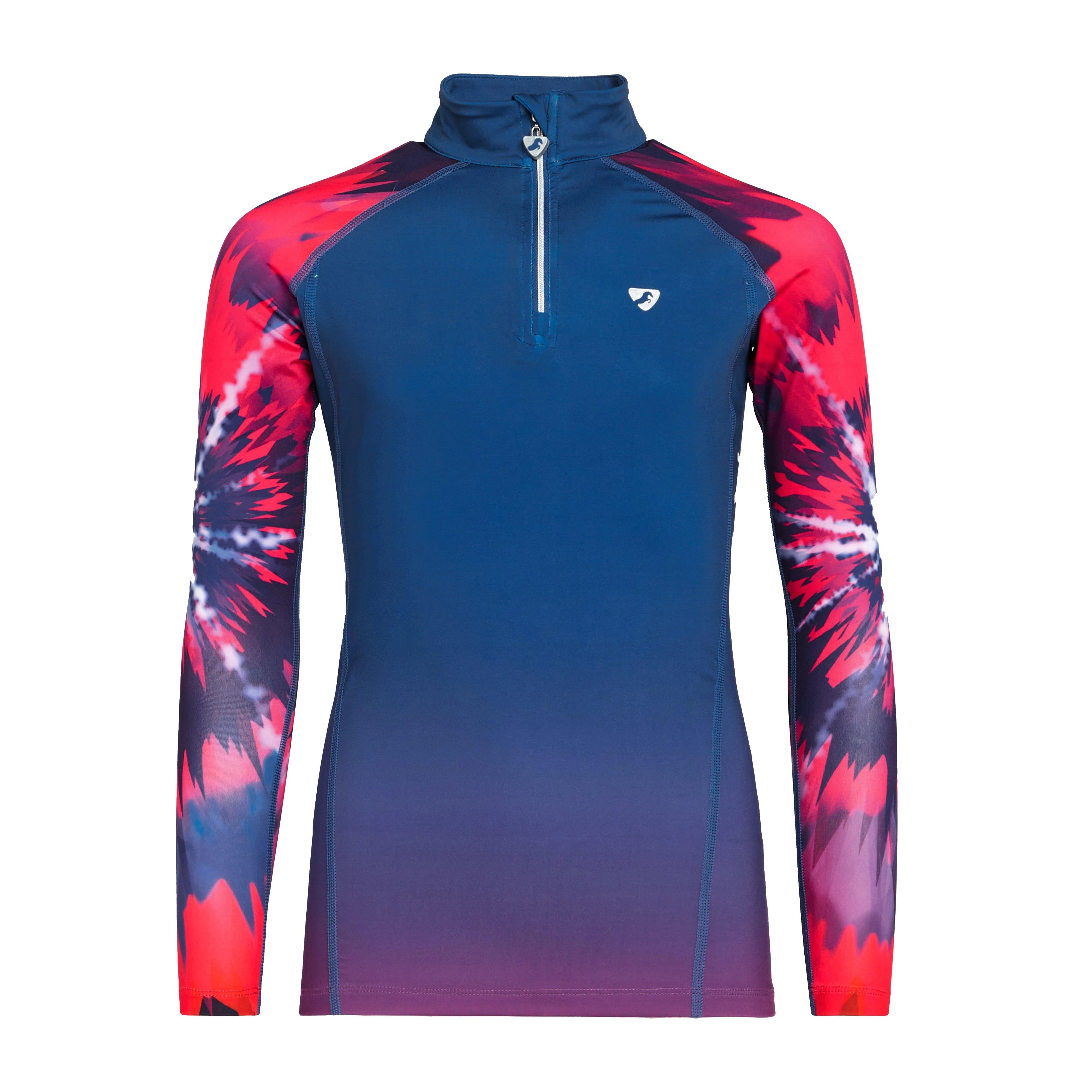 Young Rider Hyde Park Cross Country Shirt Pink Tie Dye - Image 7