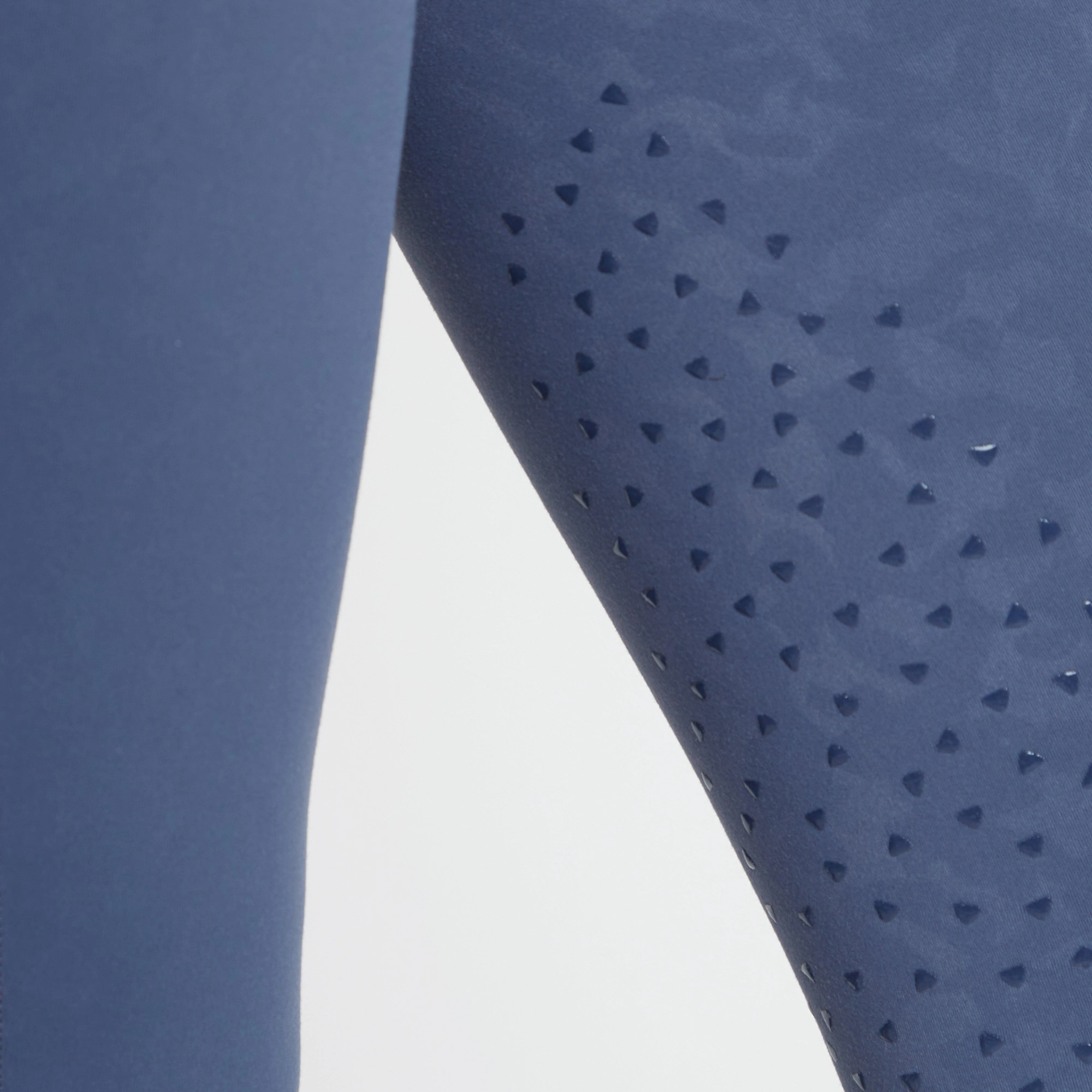 Young Rider Non-Stop Riding Tights Blue - Image 6