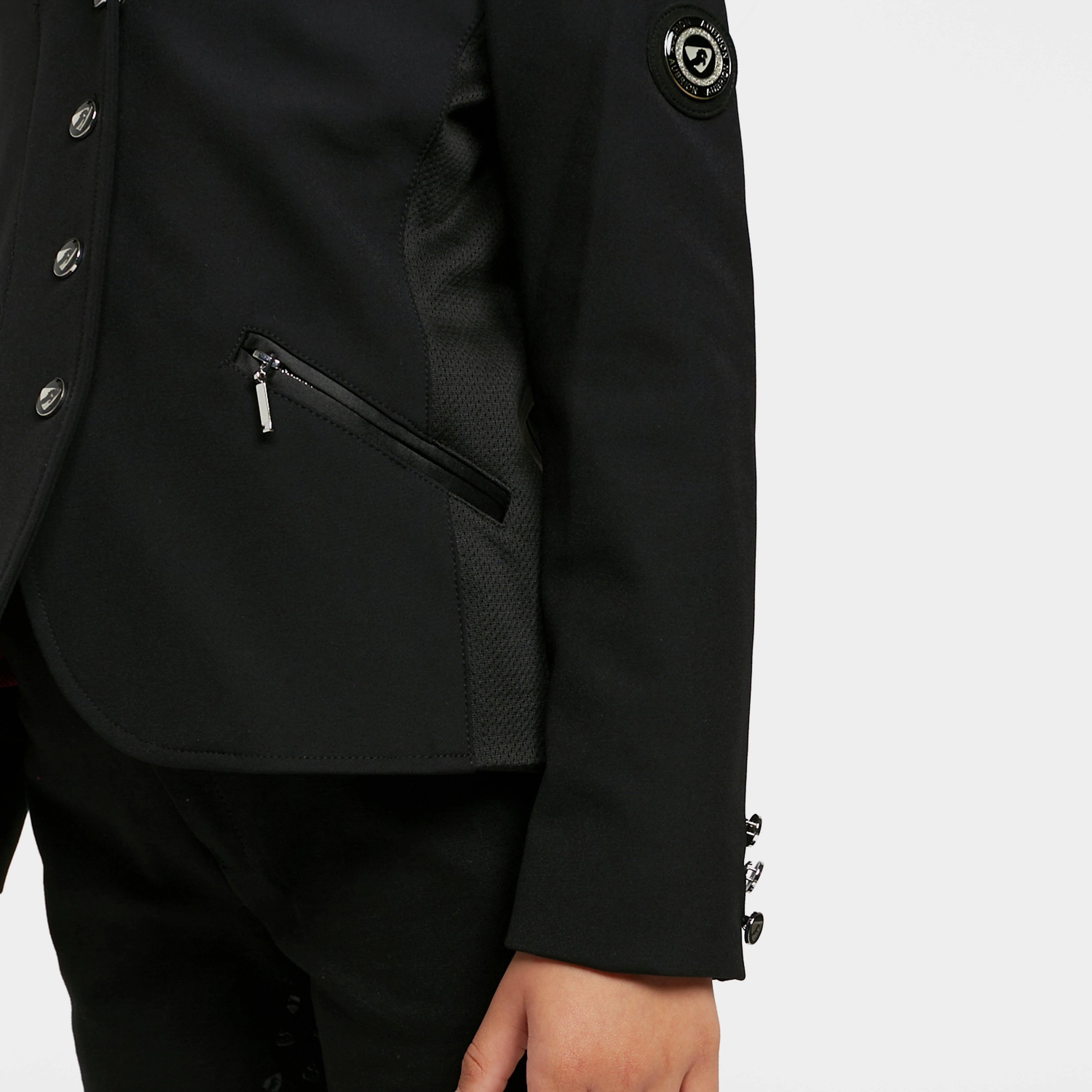 Young Rider Oxford Show Jacket Black - Image 5
