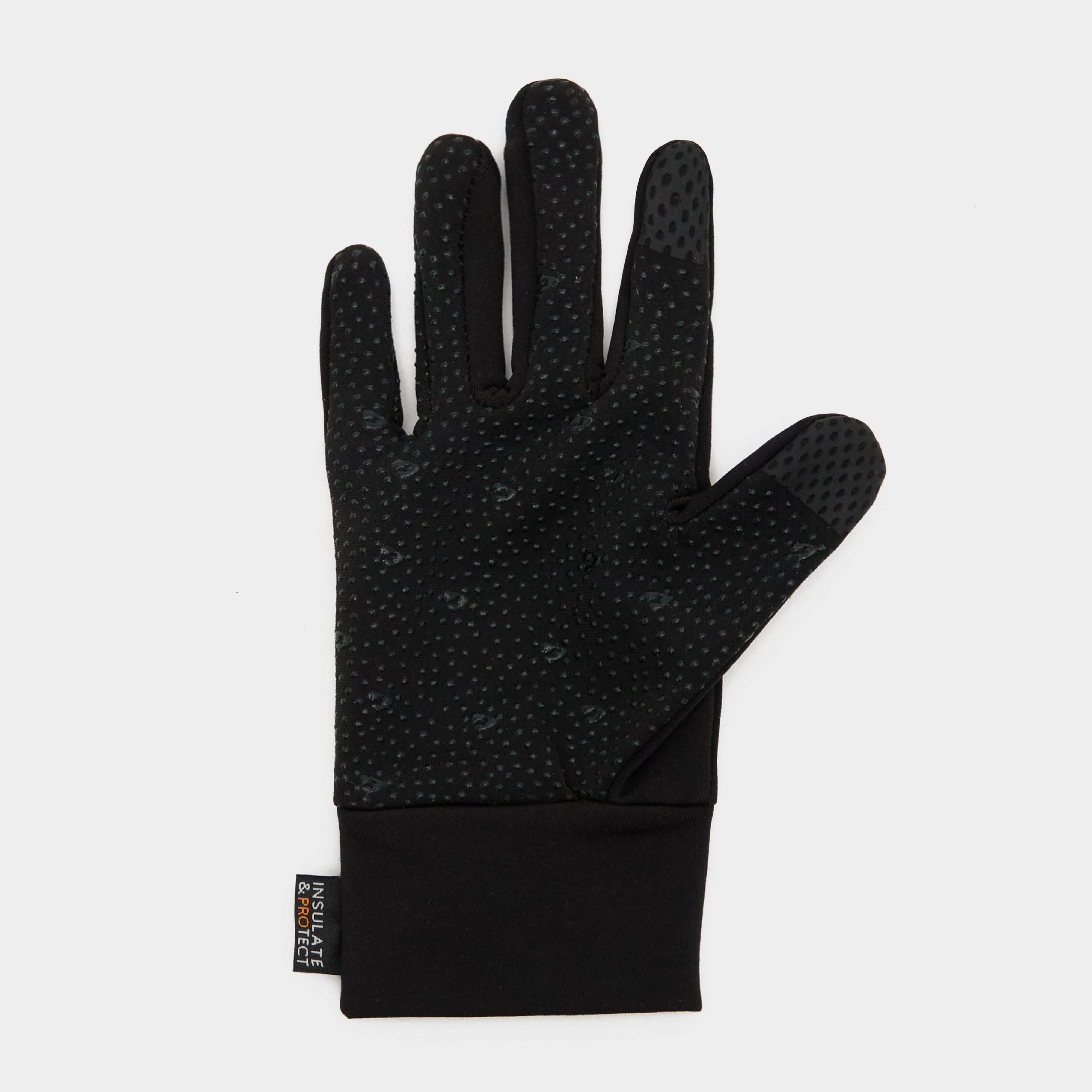 Young Rider Patterson Thermo Riding Gloves Black - Image 2