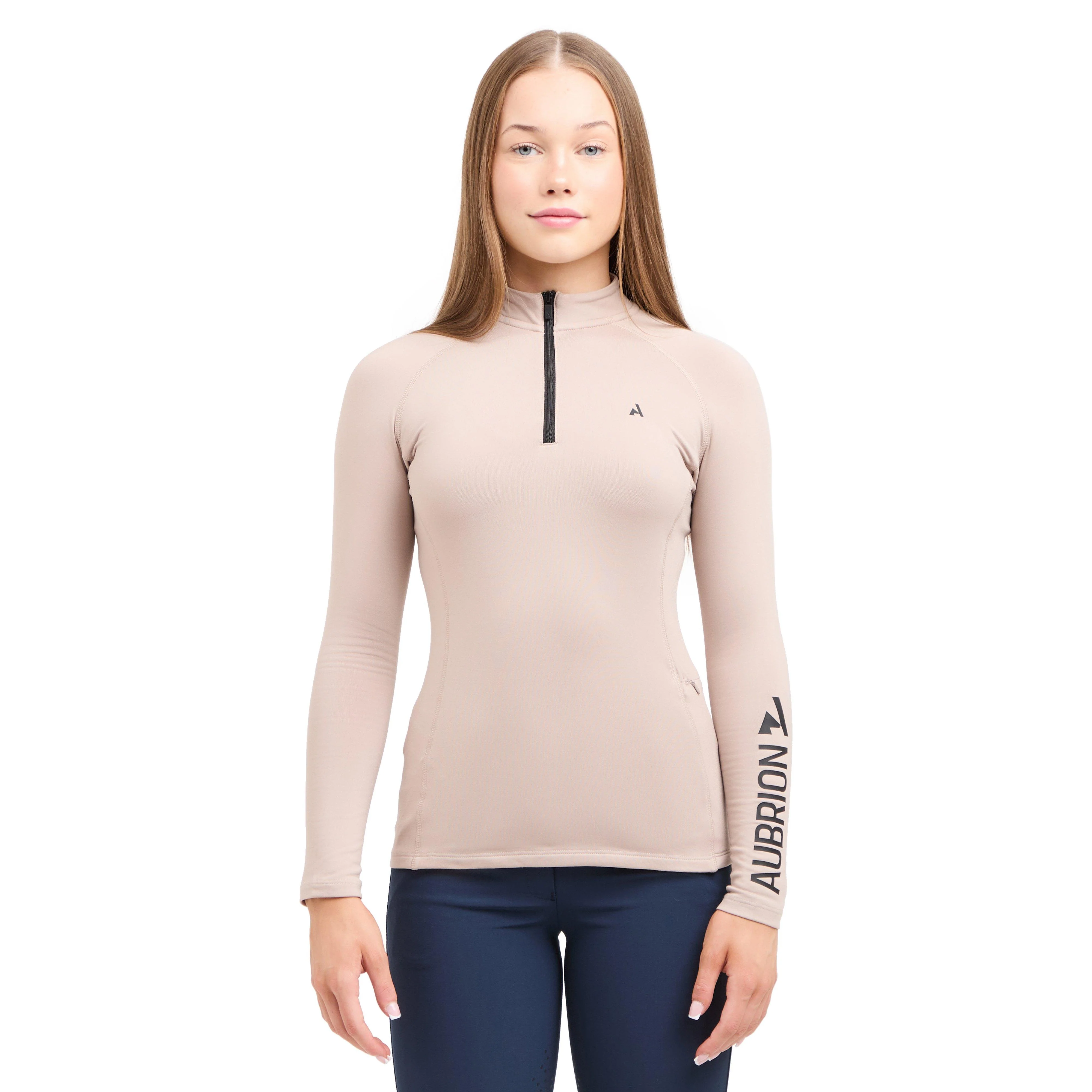 Young Rider React Winter Base Layer Sand - Image 10