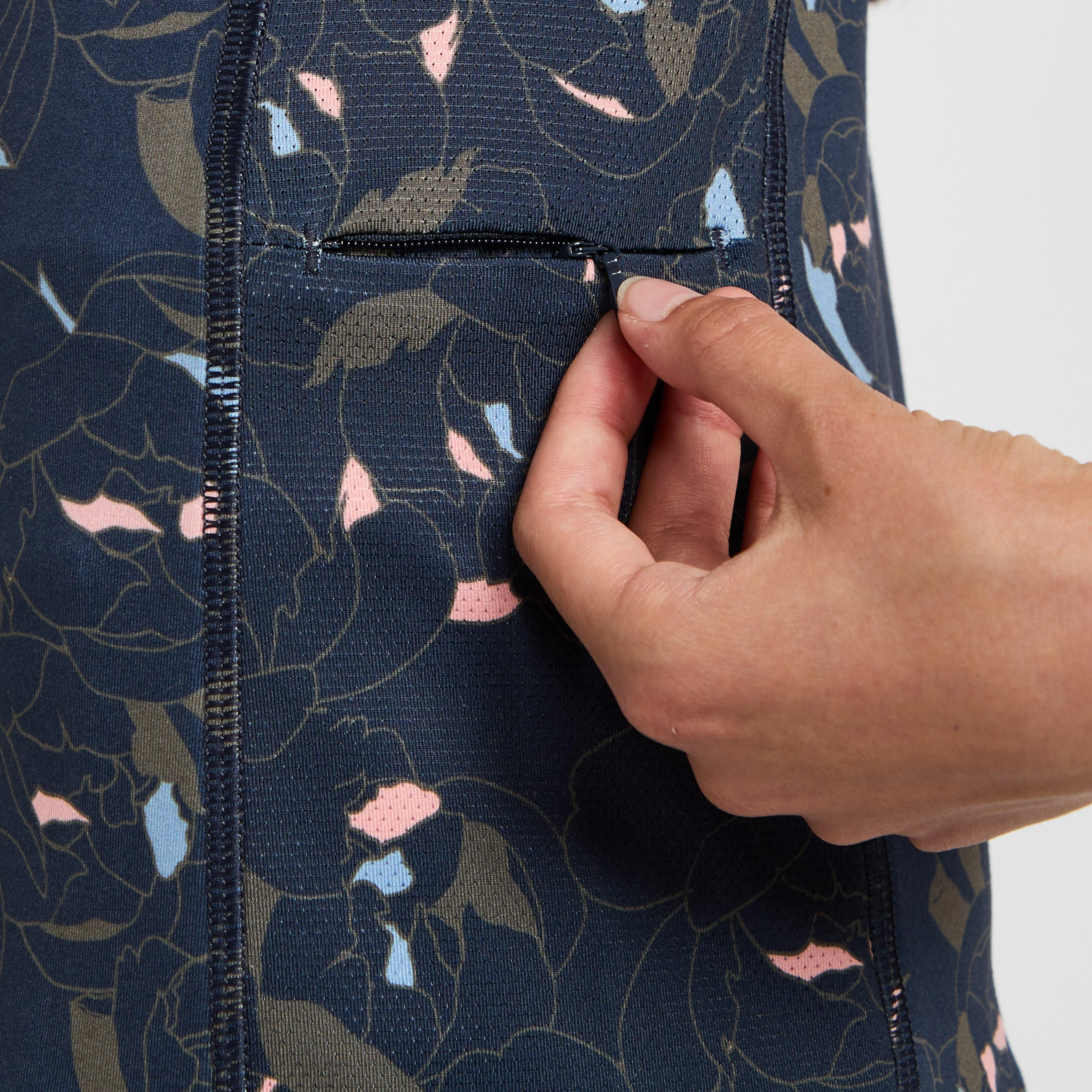 Young Rider Revive Short Sleeve Base Layer Peony Print - Image 6