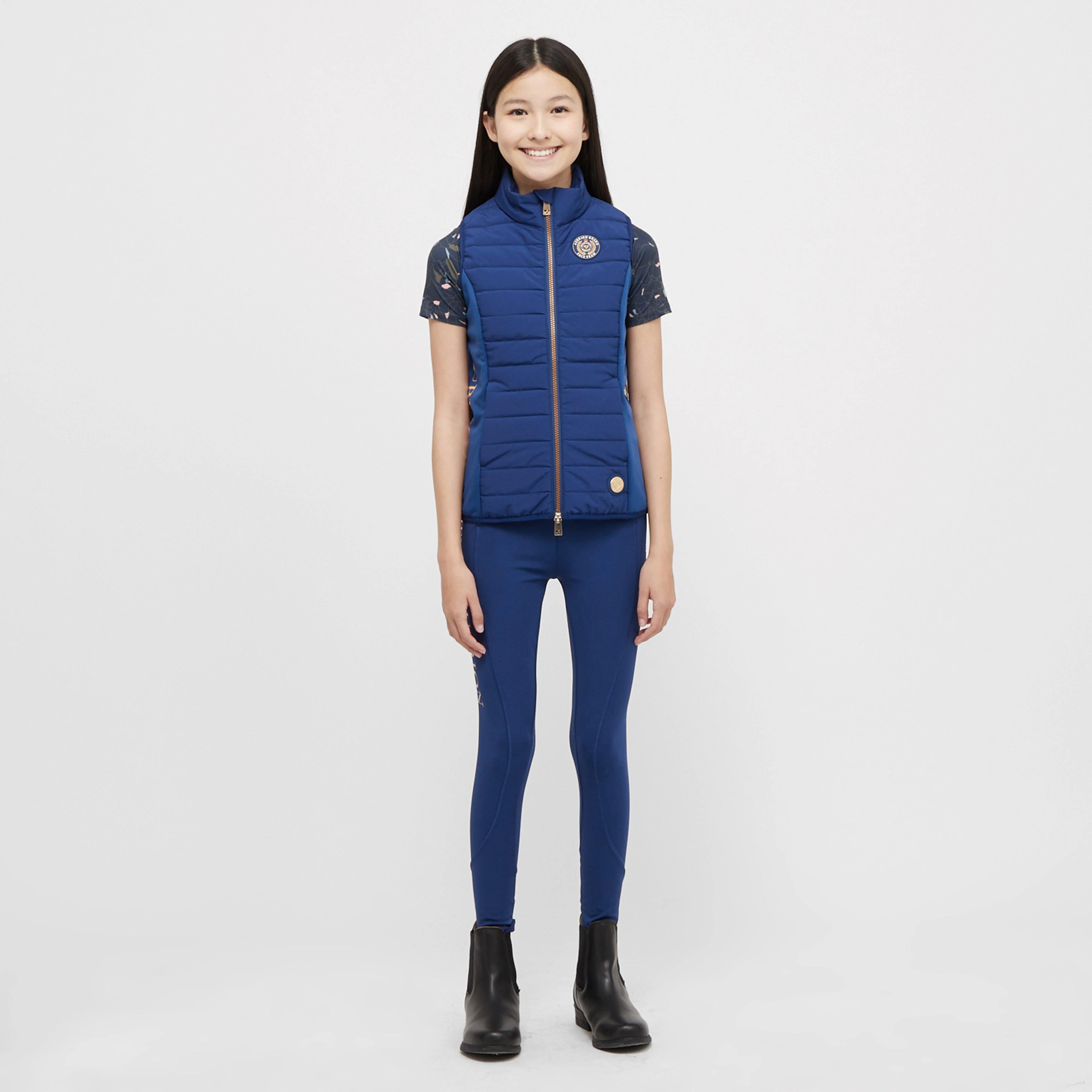 Young Rider Team Gilet Navy - Image 3