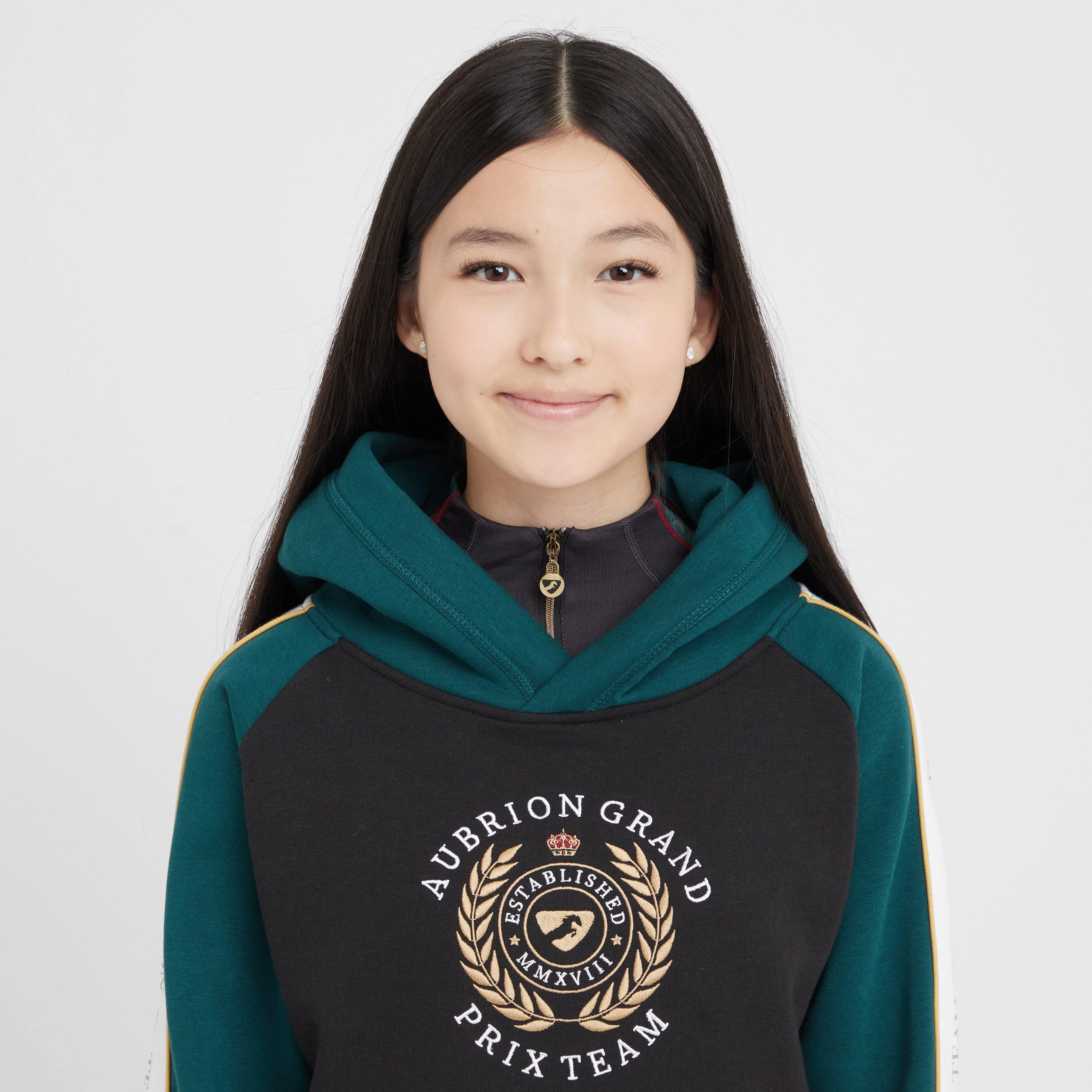 Young Rider Team Hoodie Black - Image 4