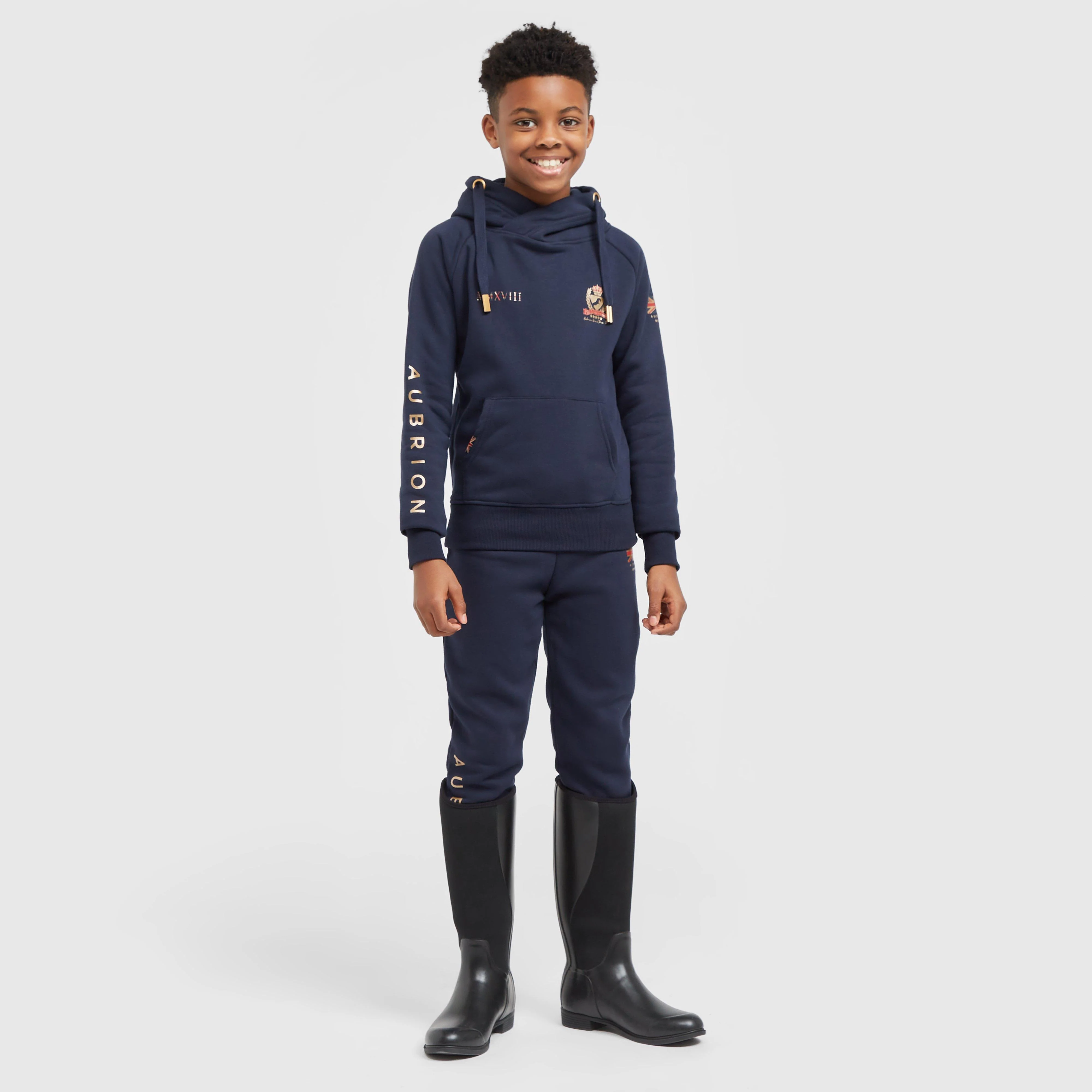 Young Rider Team Joggers Navy - Image 3