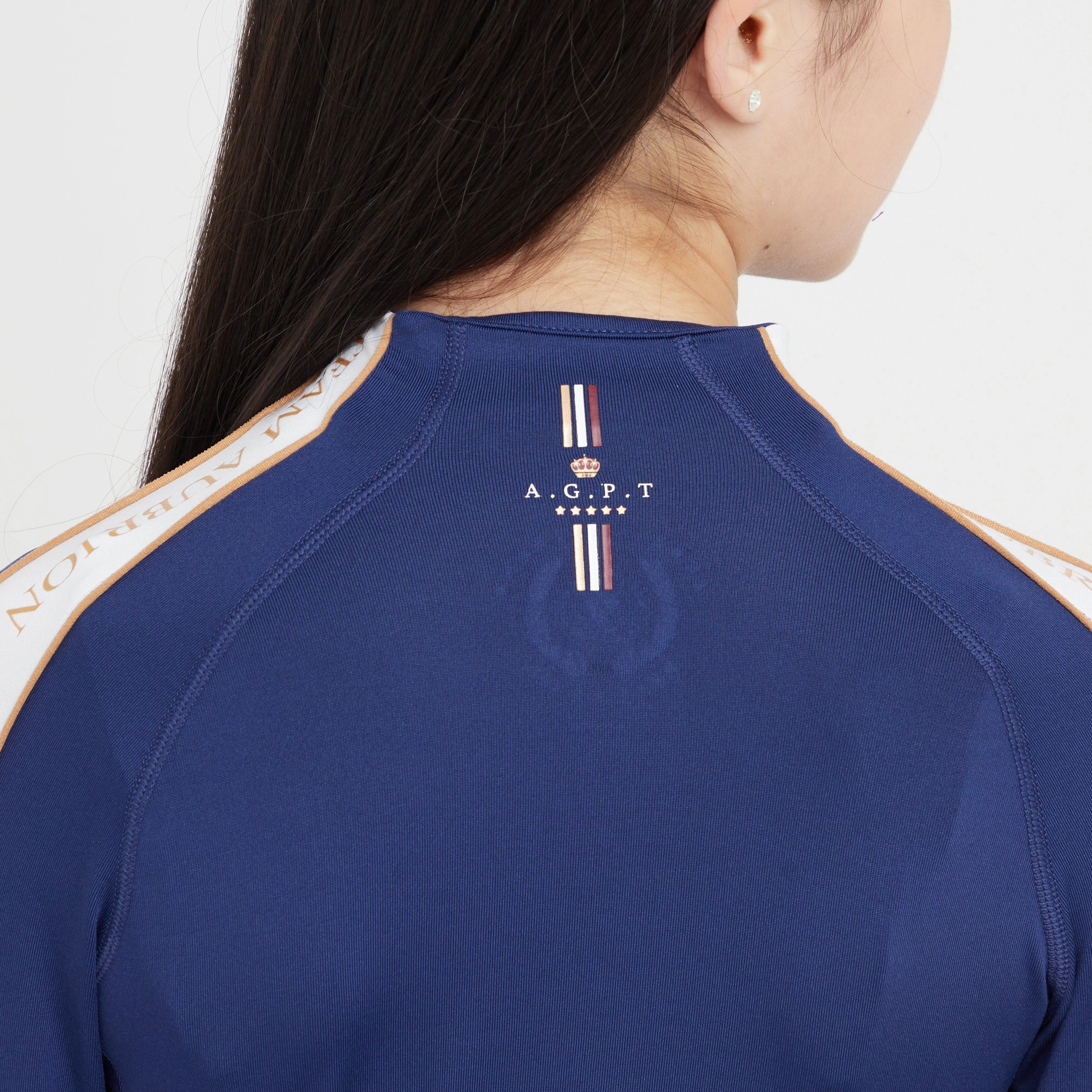 Young Rider Team Winter Base Layer Navy. - Image 6