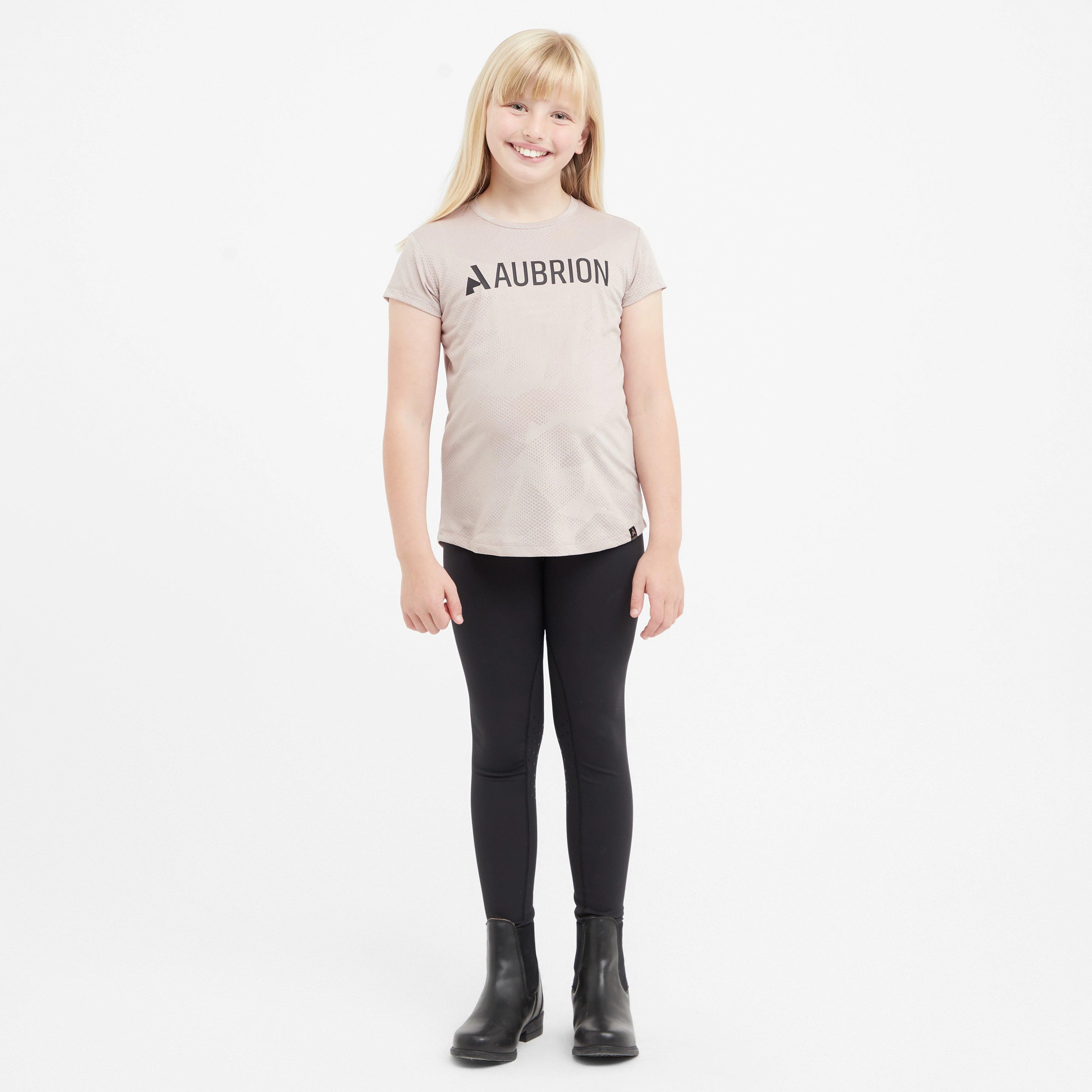 Young Rider Tech T-Shirt Sand - Image 3