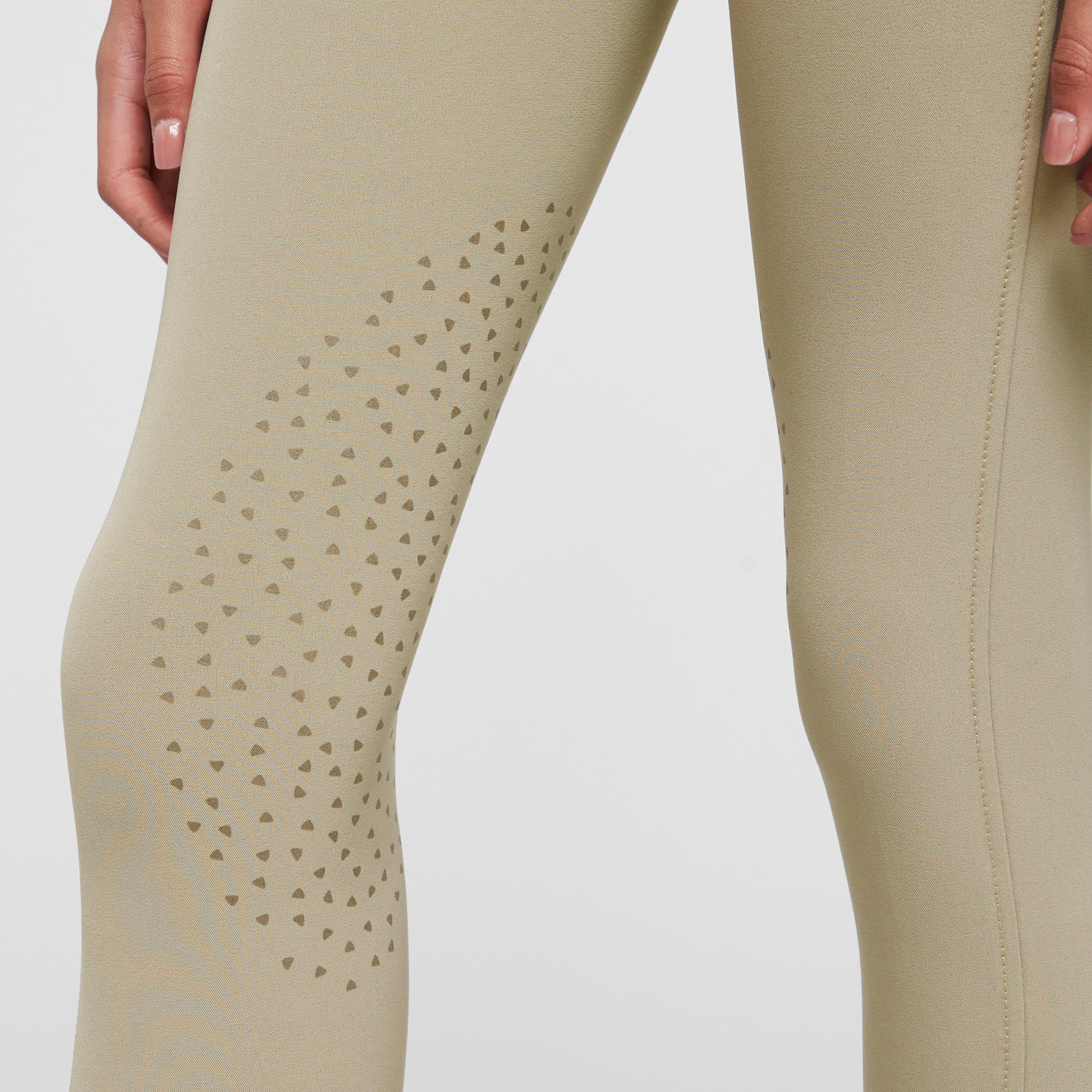 Young Rider Thompson Knee Patch Breeches Beige - Image 5