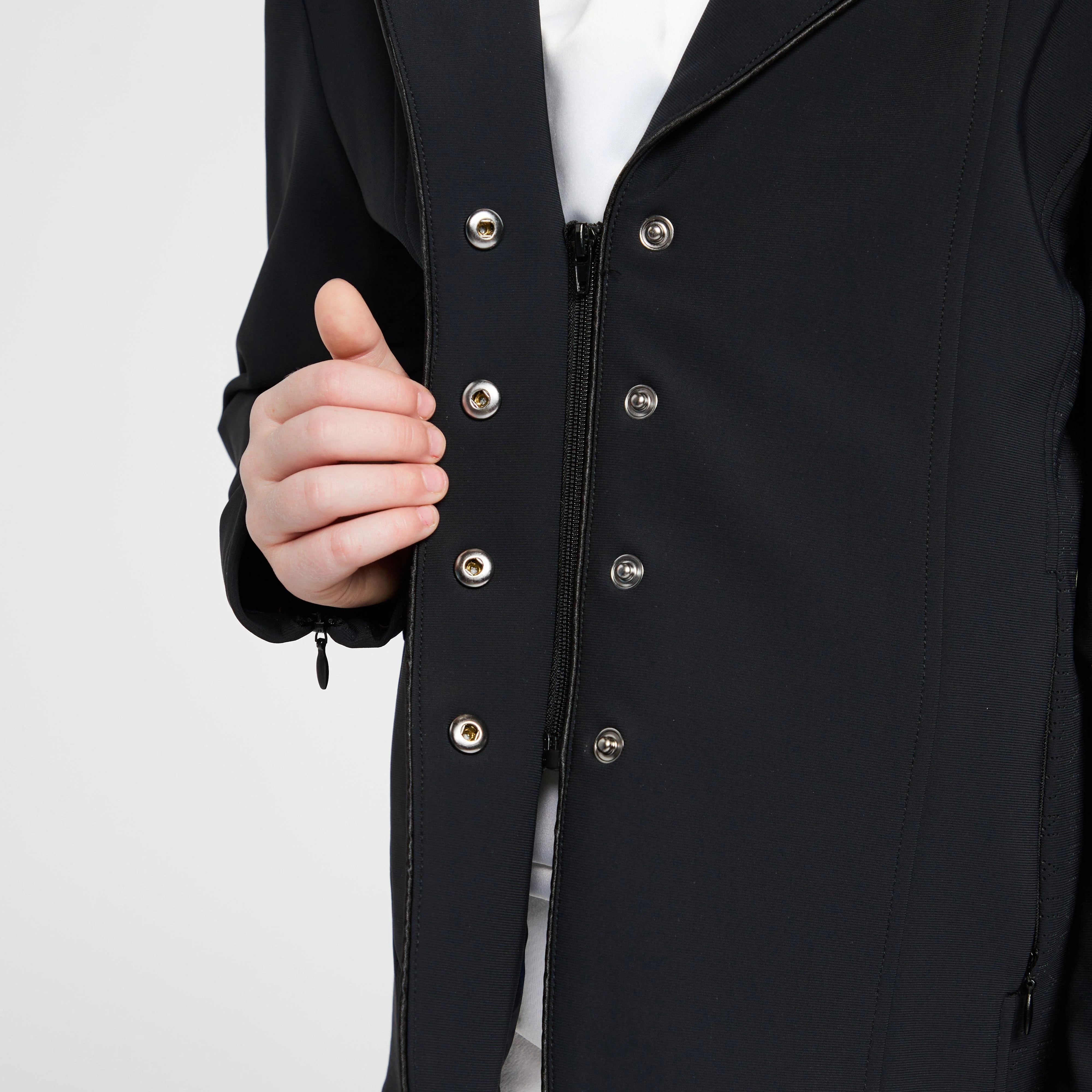 Young Riders Stafford Show Jacket Black - Image 9