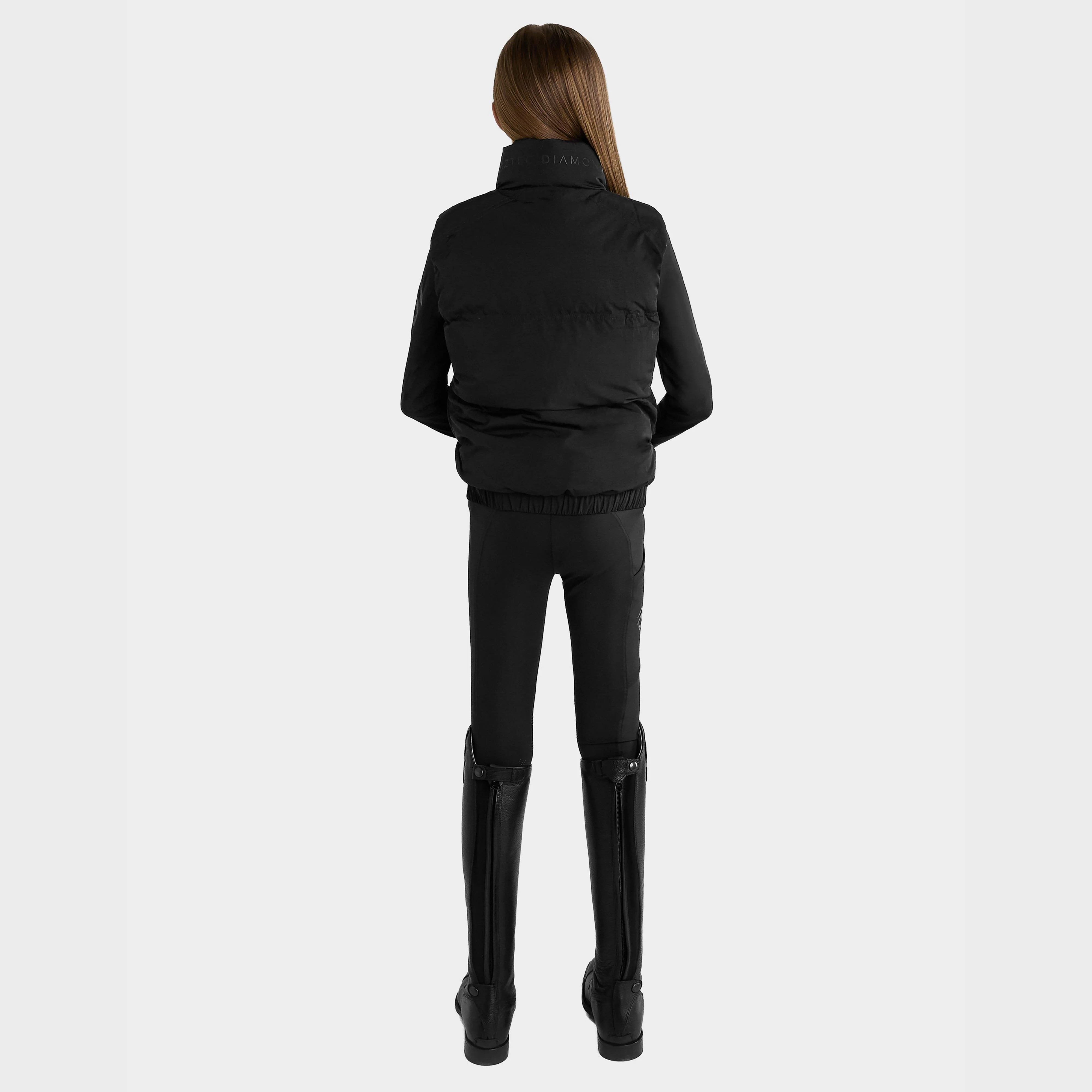Kids’ Core Midlayer Gilet Black - Image 6
