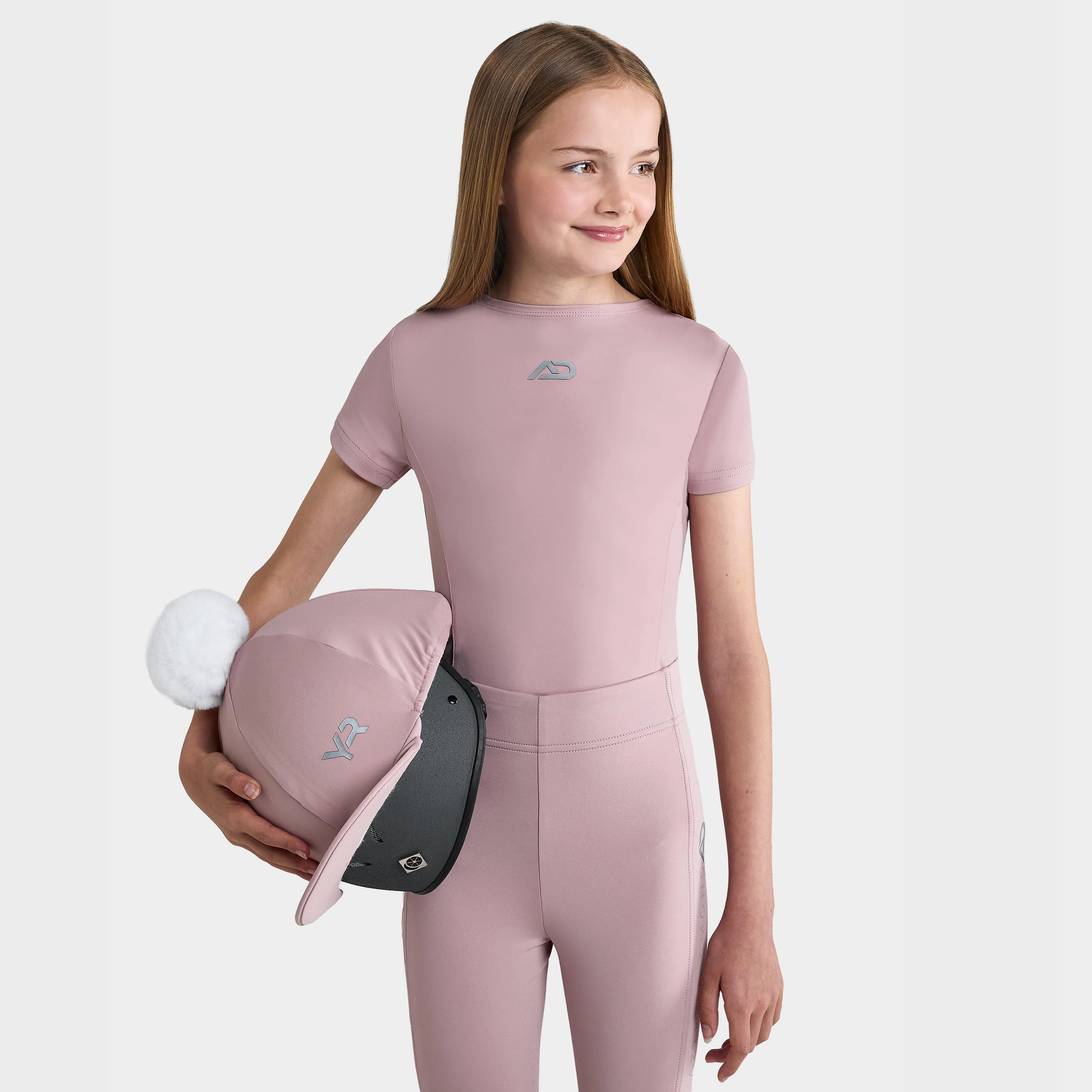 Kids’ Core Tech Tee Pink - Image 2