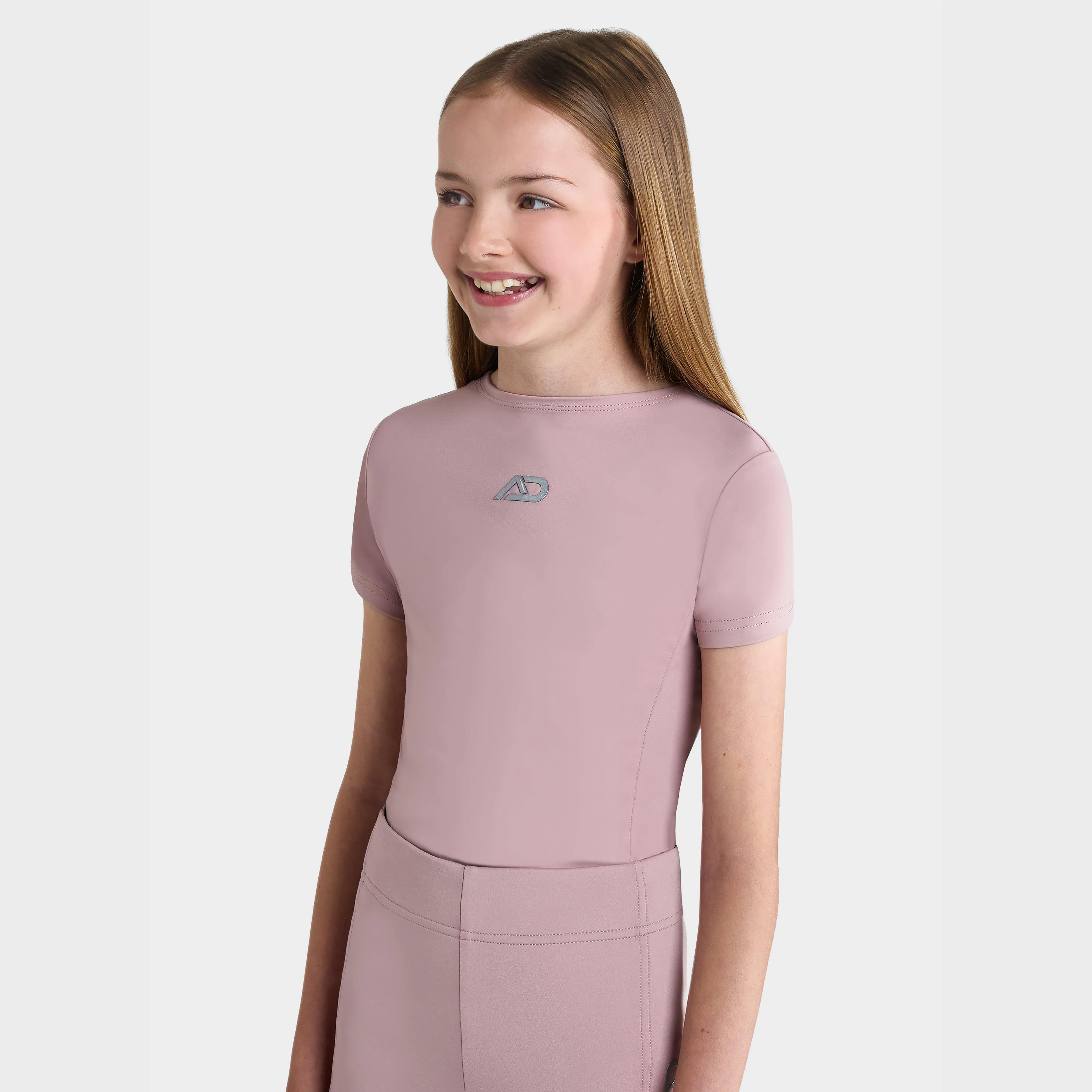 Kids’ Core Tech Tee Pink - Image 4