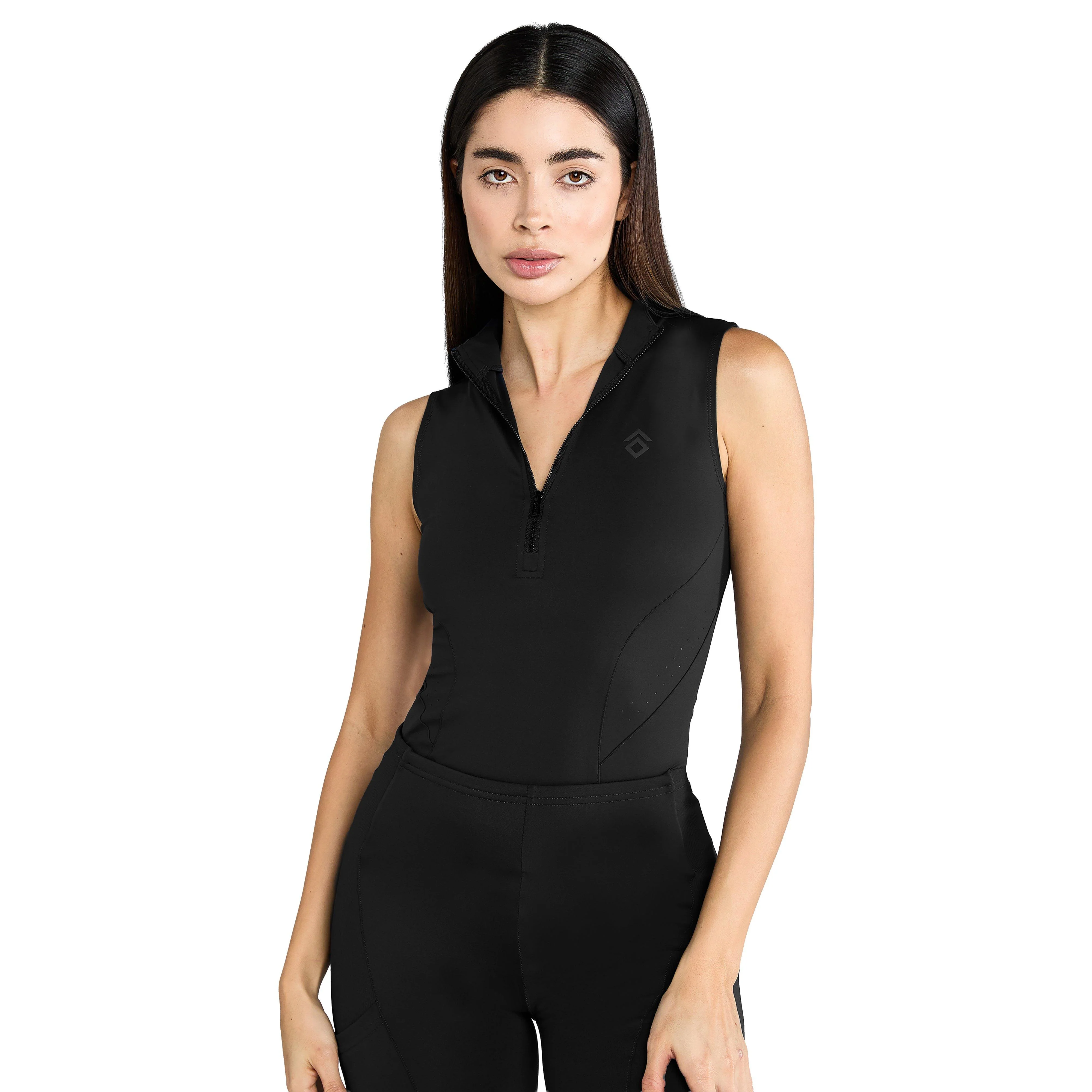 Women’s Sleeveless Baselayer Black - Image 6