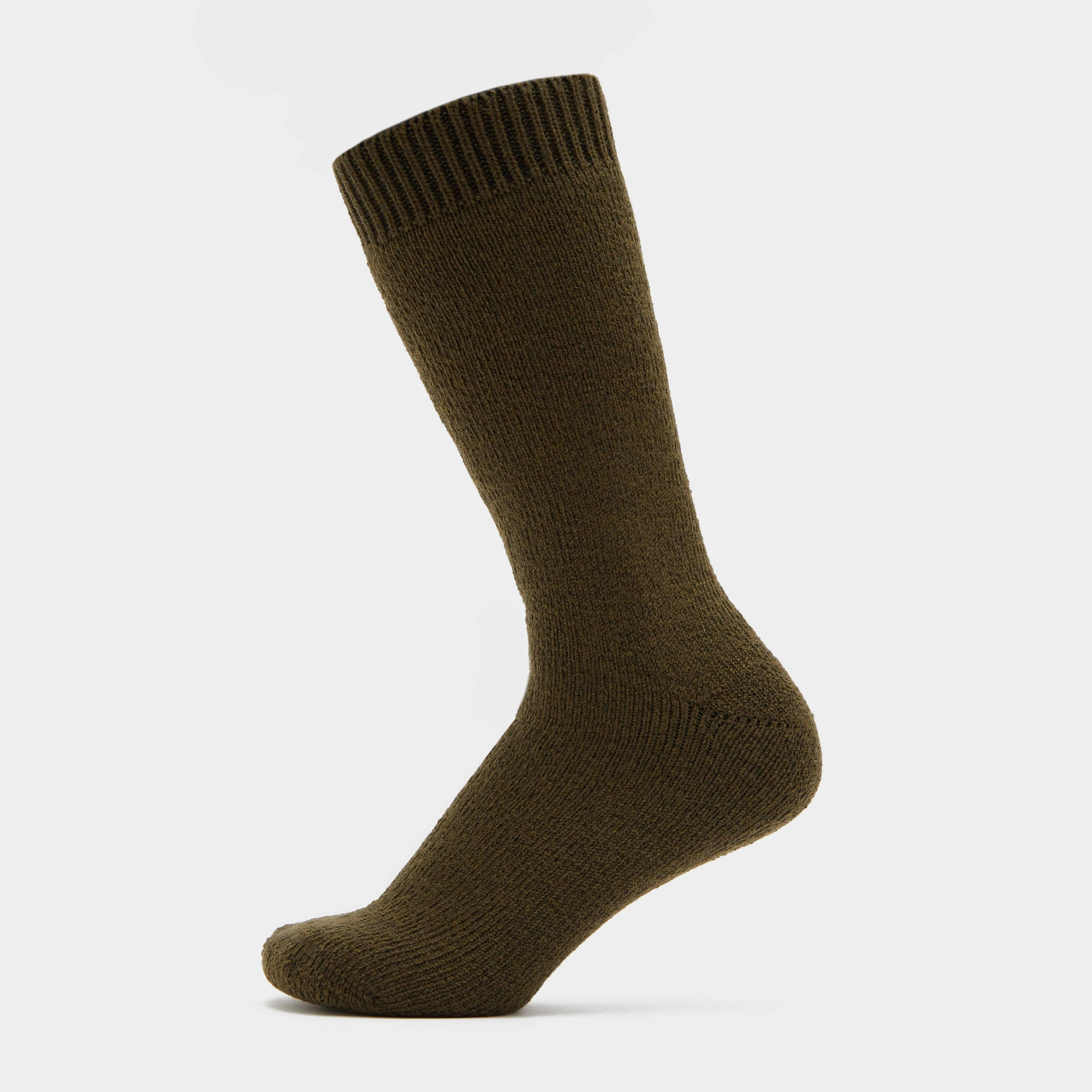 Adults Wellington Calf Socks Olive Green - Image 3