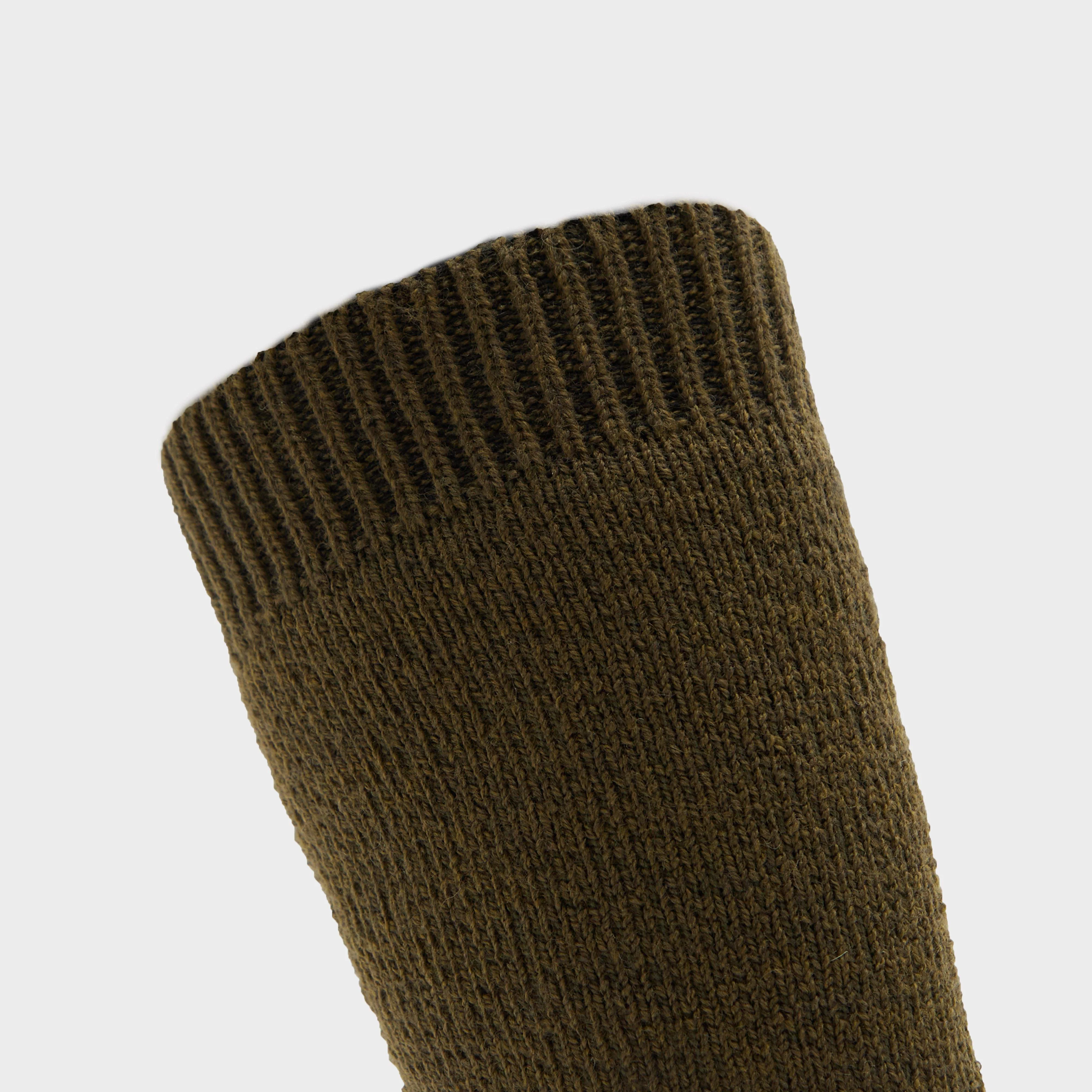 Adults Wellington Calf Socks Olive Green - Image 5