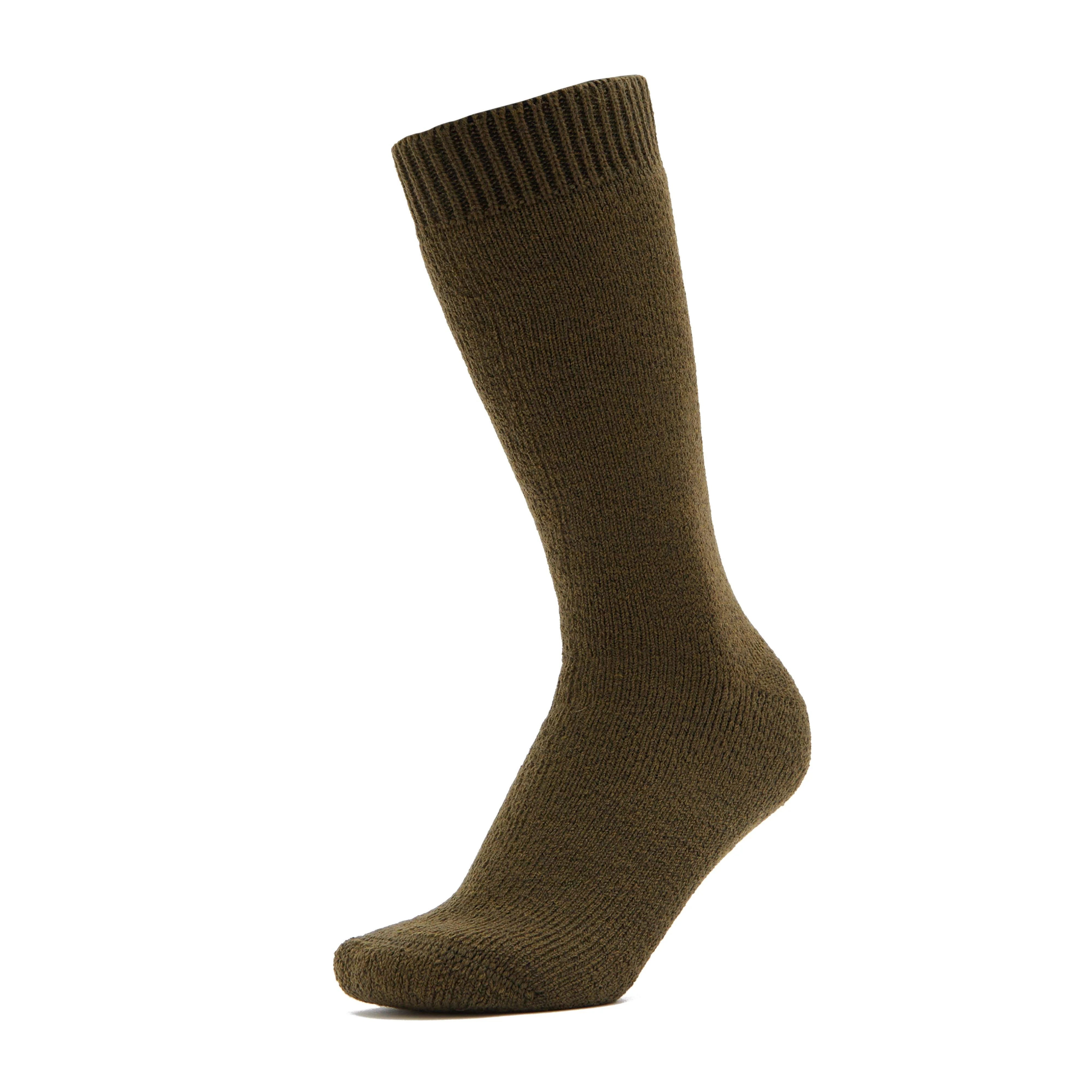 Adults Wellington Calf Socks Olive Green - Image 6