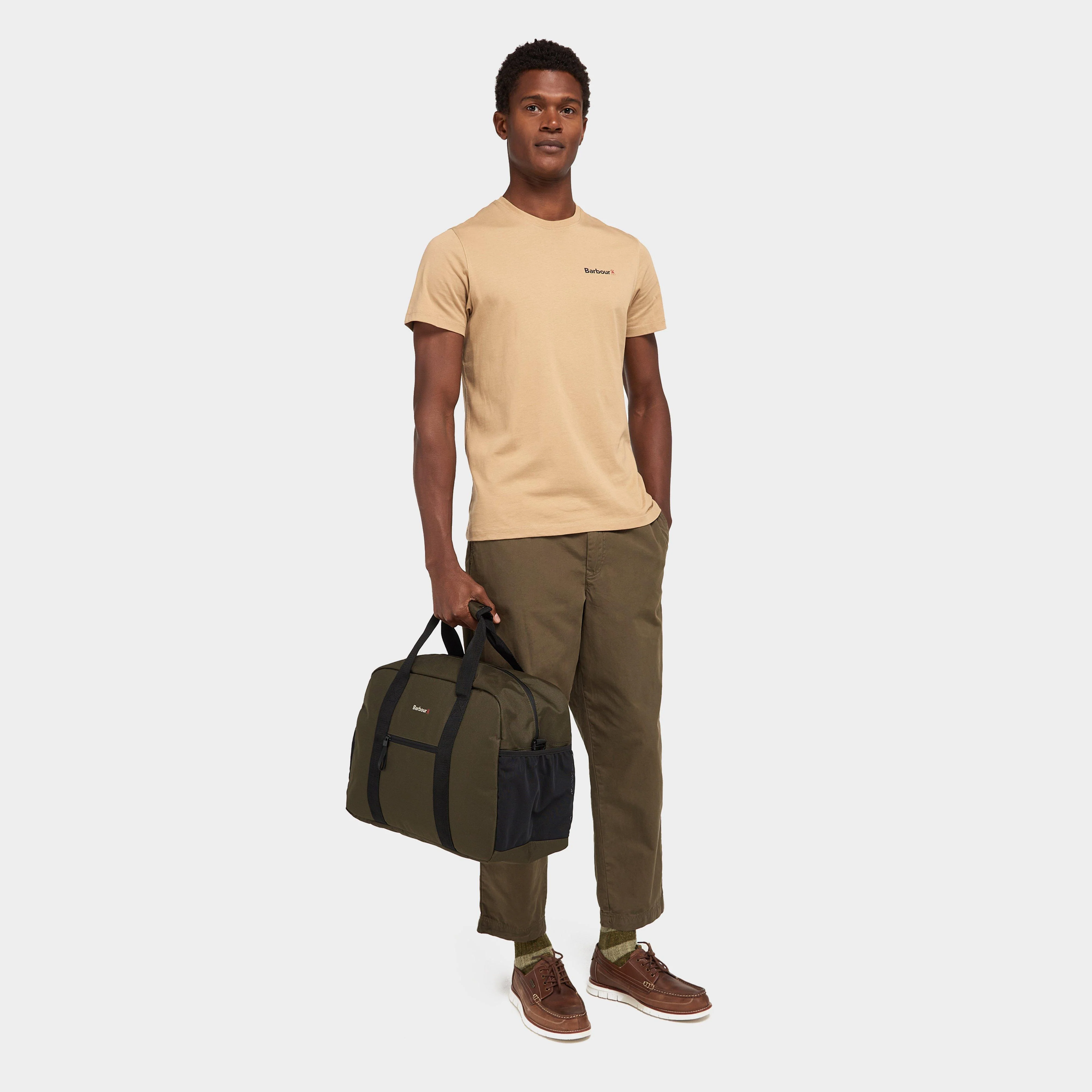 Arwin Canvas Holdall Olive/Black - Image 9