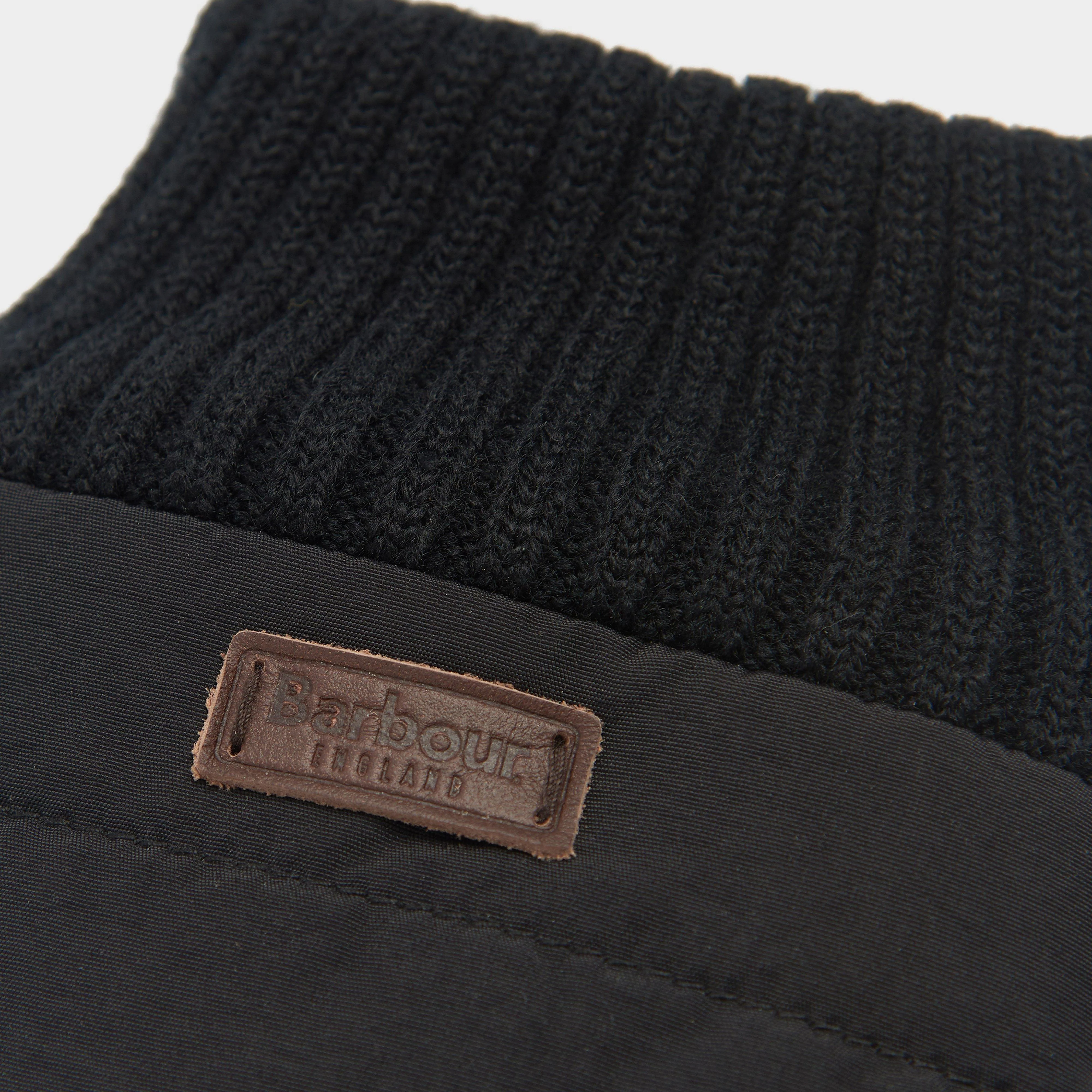 Banff Quilted Gloves Black - Image 3