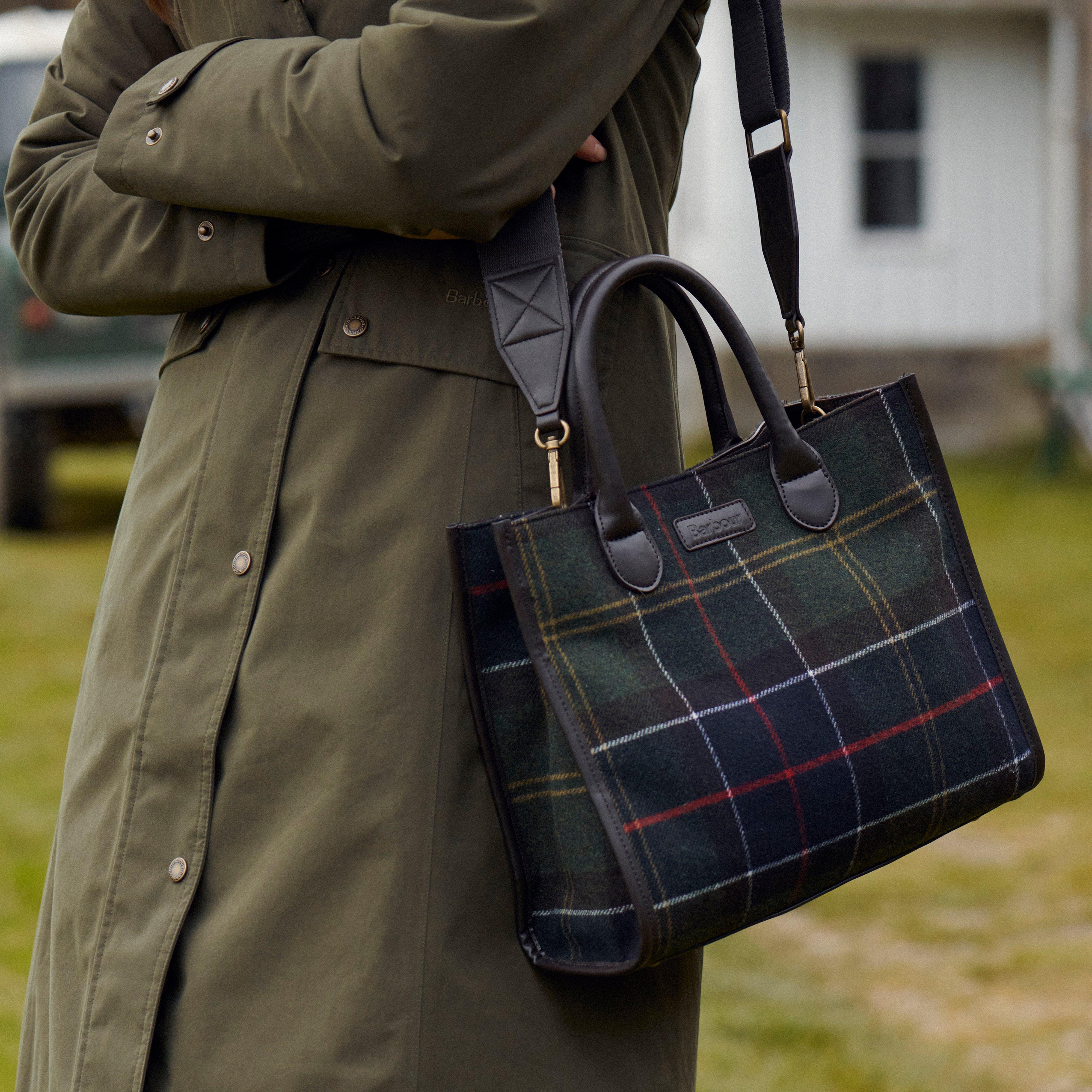 Barrhill Tartan Tote Bag Classic Tartan - Image 2